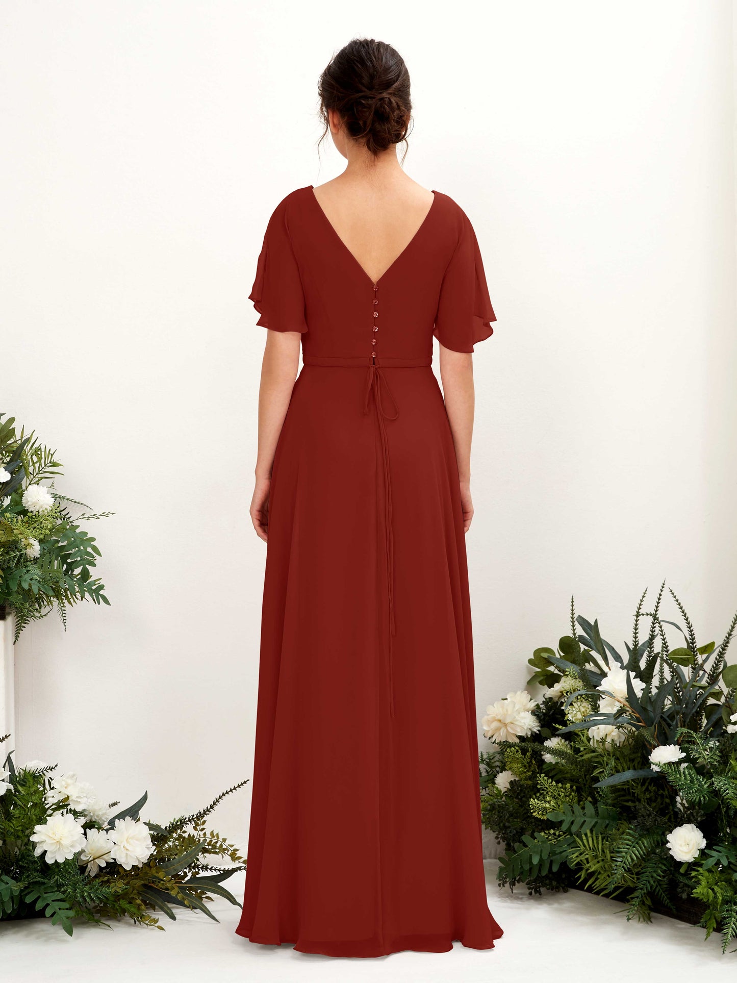 Daphne Rust Maxi Dress