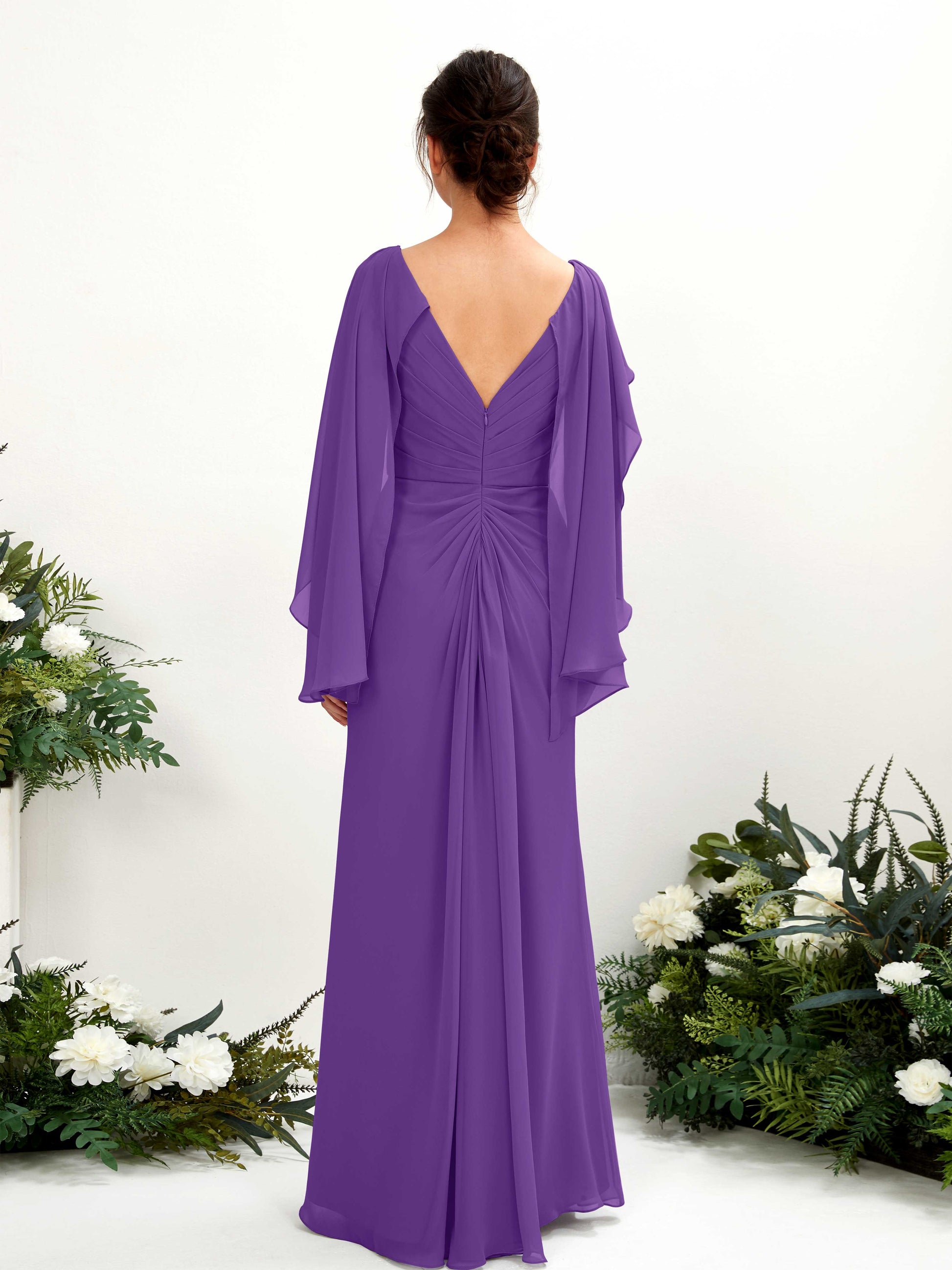 Alain Regency Long Sleeve Maxi Dress