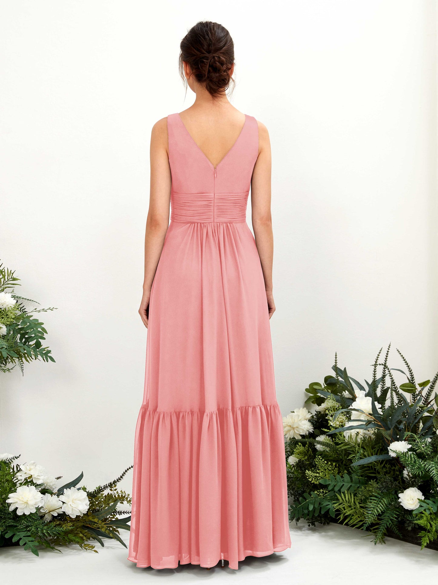 Alissa Ballet Pink Sleeveless Maxi Dress