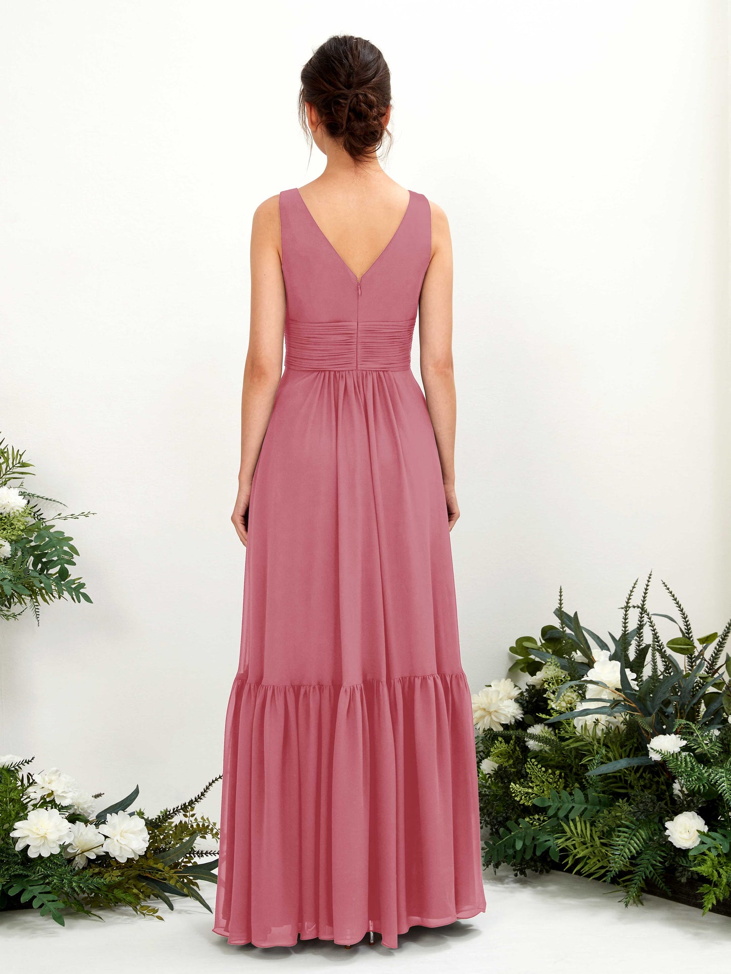 Alissa Desert Rose Sleeveless Maxi Dress