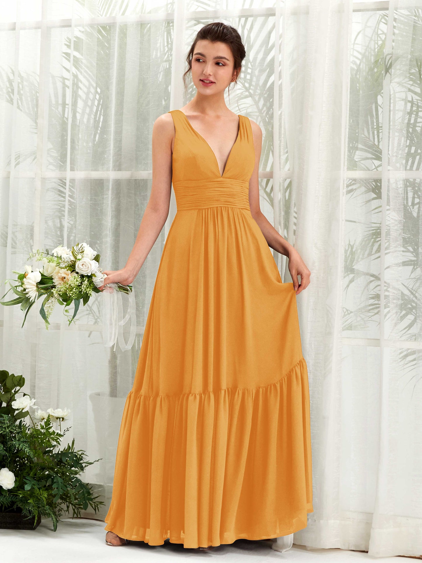 Alissa Mango Sleeveless Maxi Dress