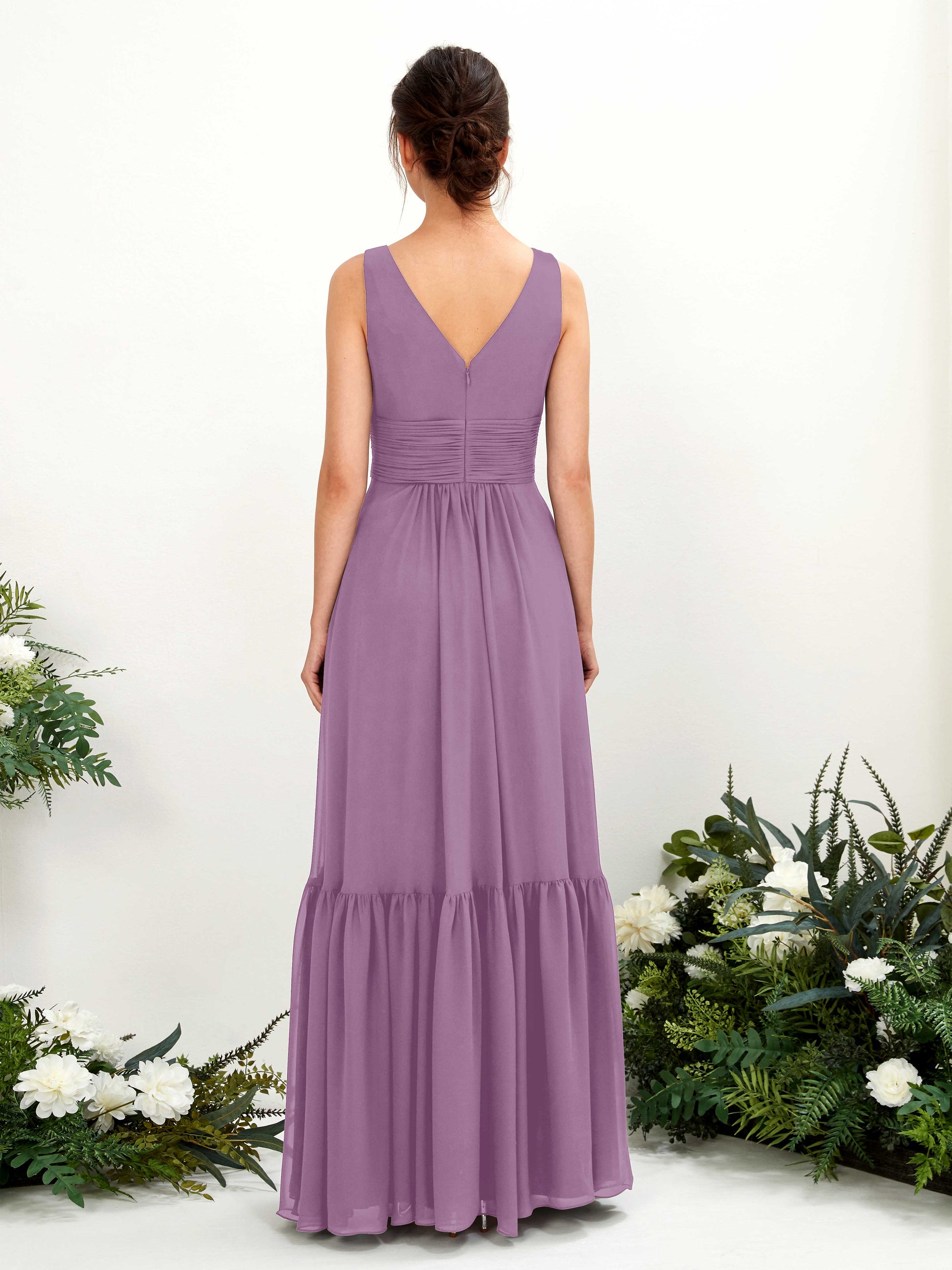 Alissa Orchid Mist Sleeveless Maxi Dress