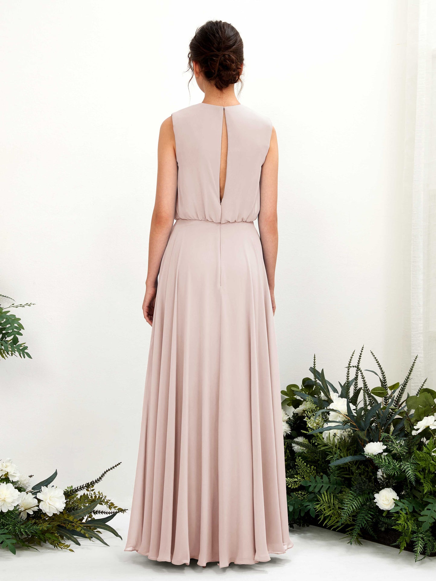 Alma Biscotti Sleeveless Maxi Dress