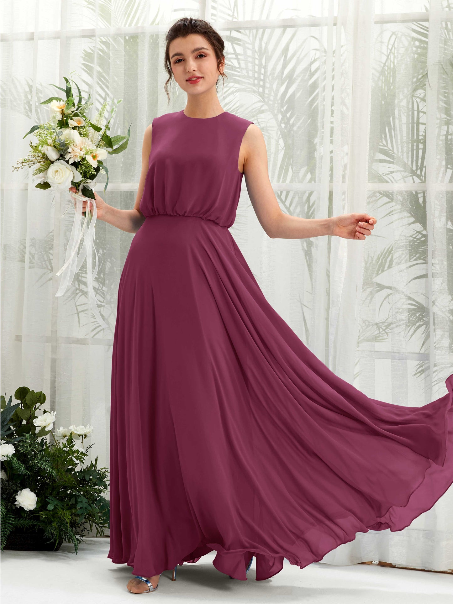 Alma Chianti Sleeveless Maxi Dress