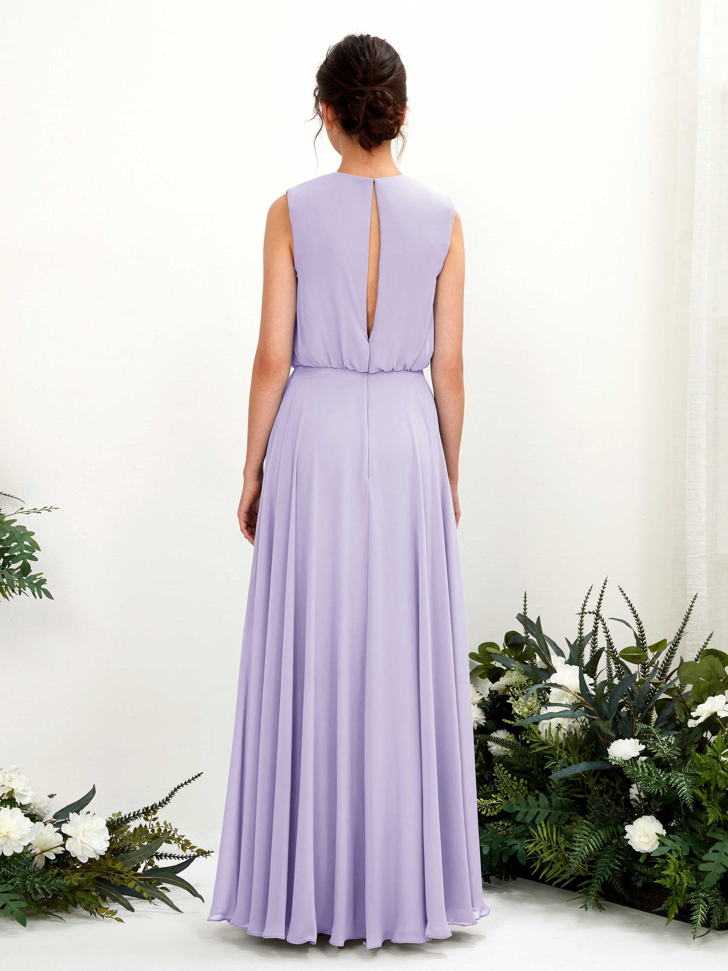 Alma Lilac Sleeveless Maxi Dress