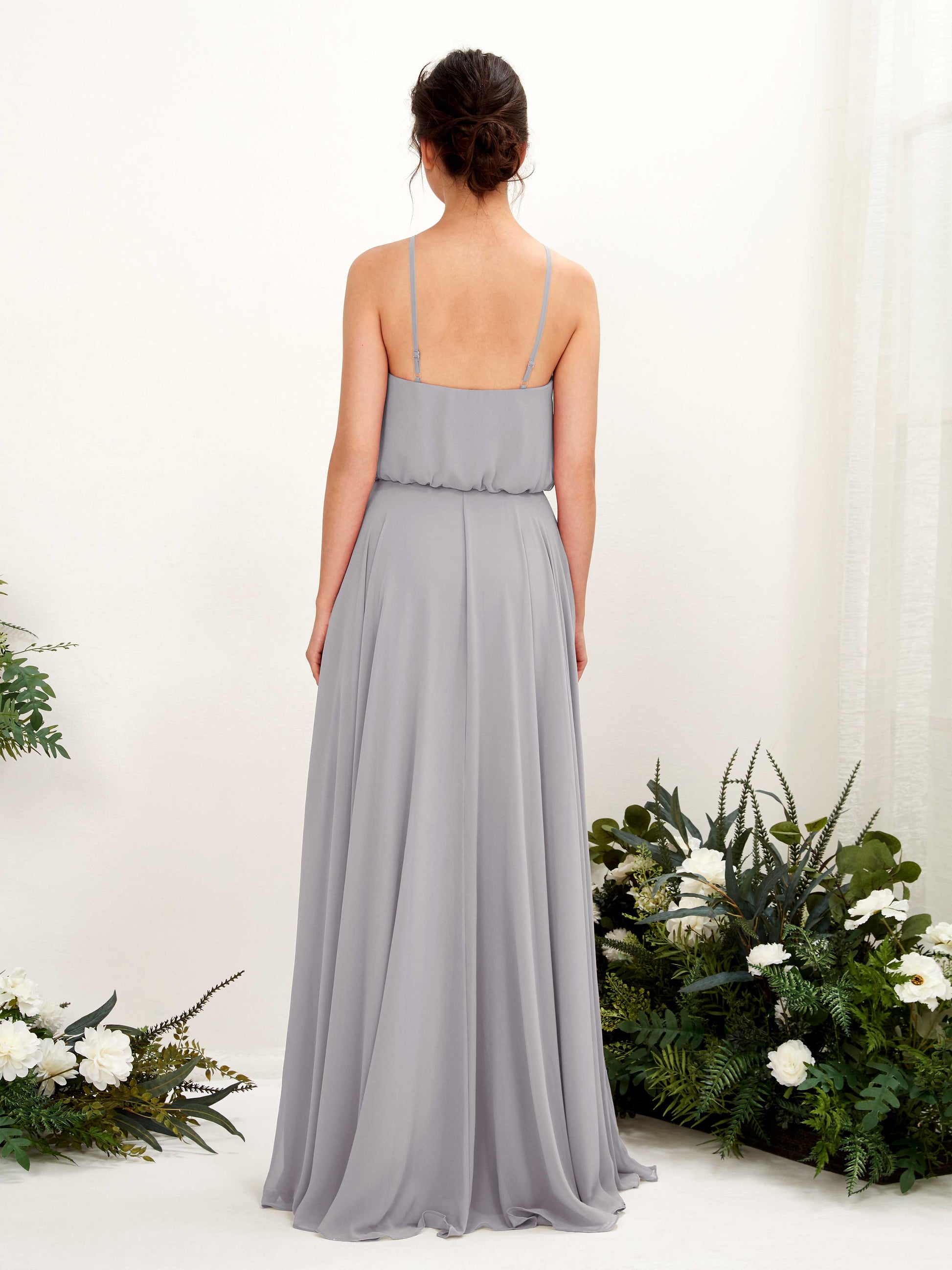 Alva Dove Halter Maxi Dress