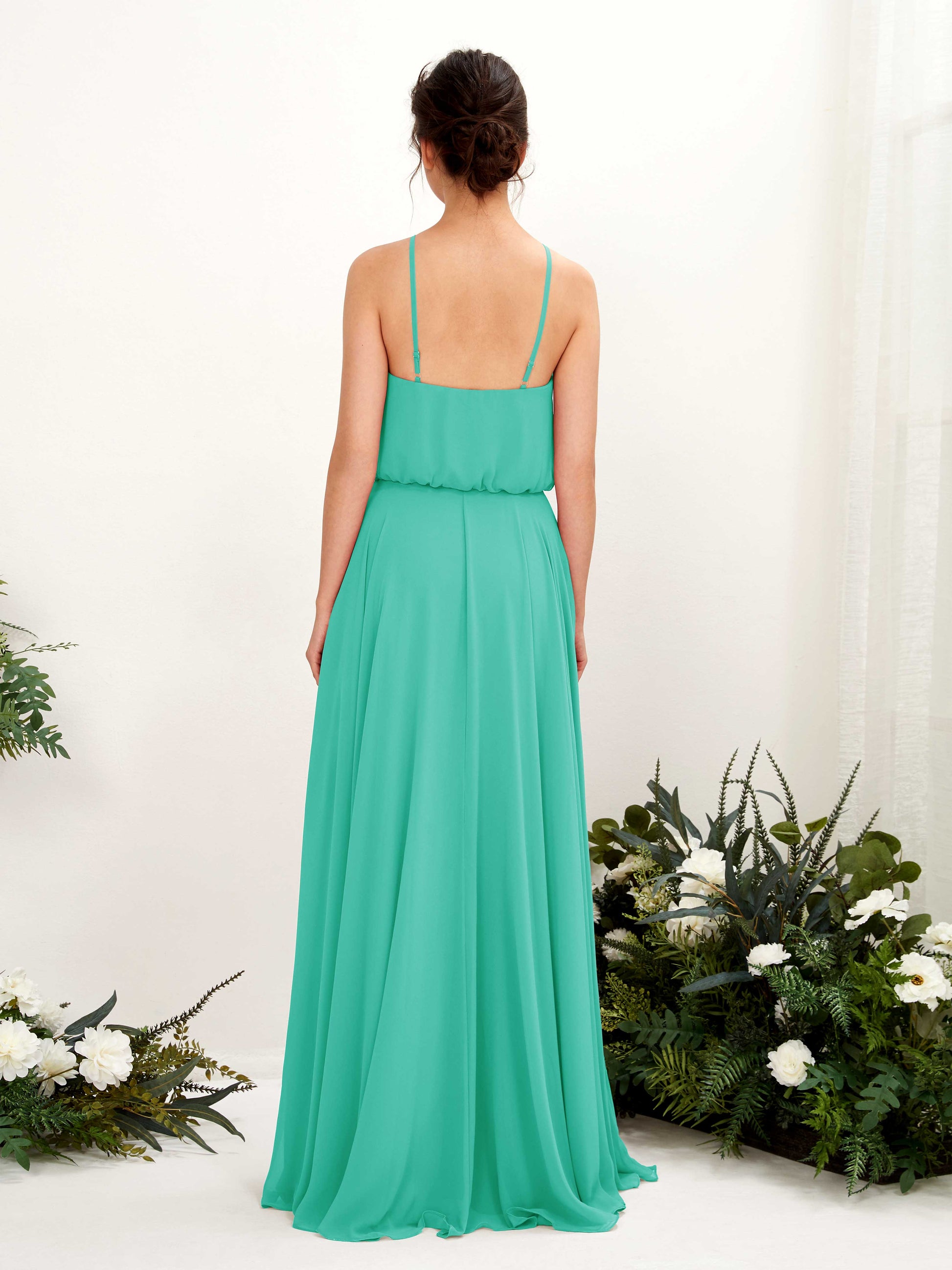 Alva Tiffany Halter Maxi Dress