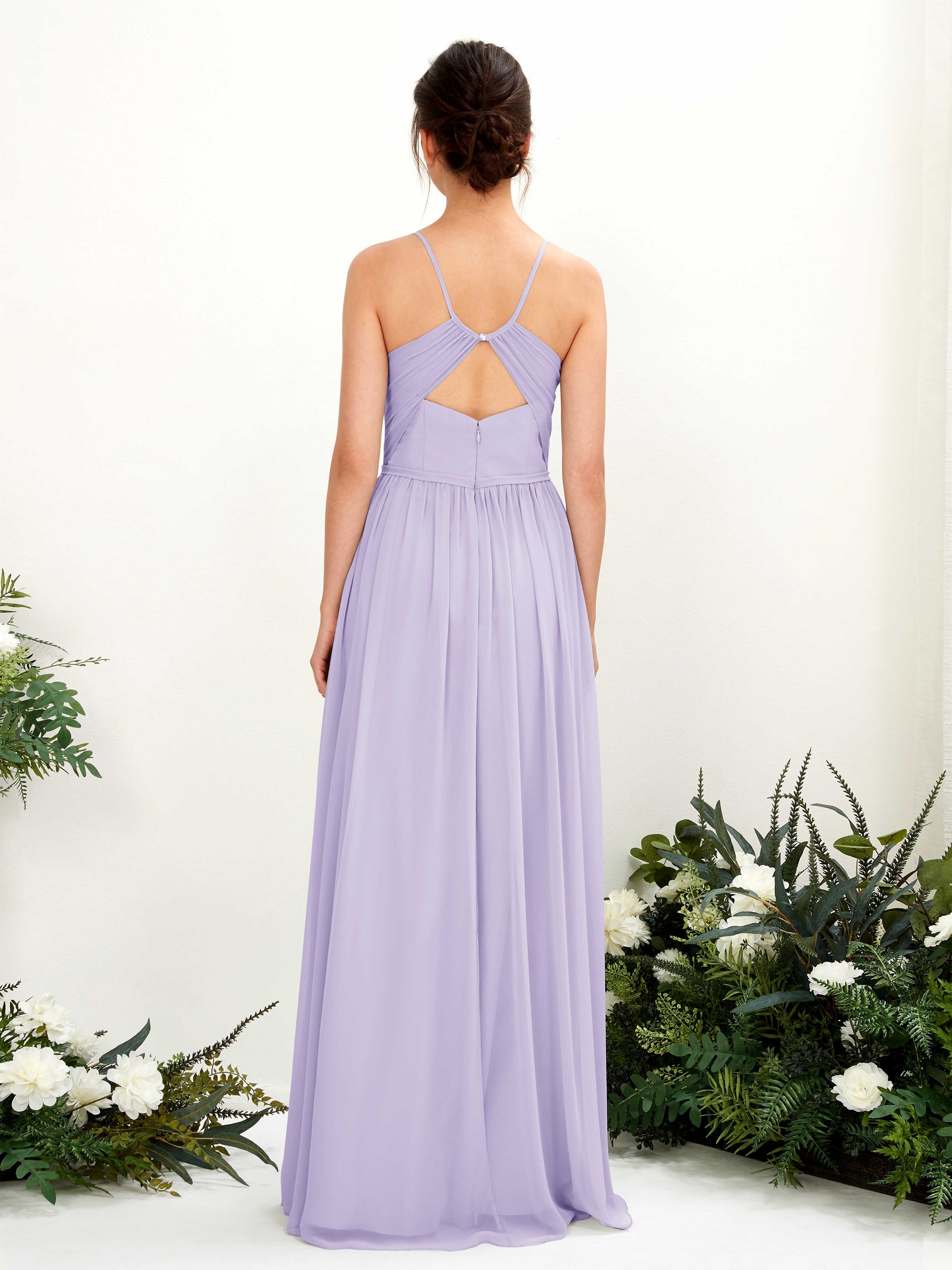 Angela Lilac Sleeveless Maxi Dress