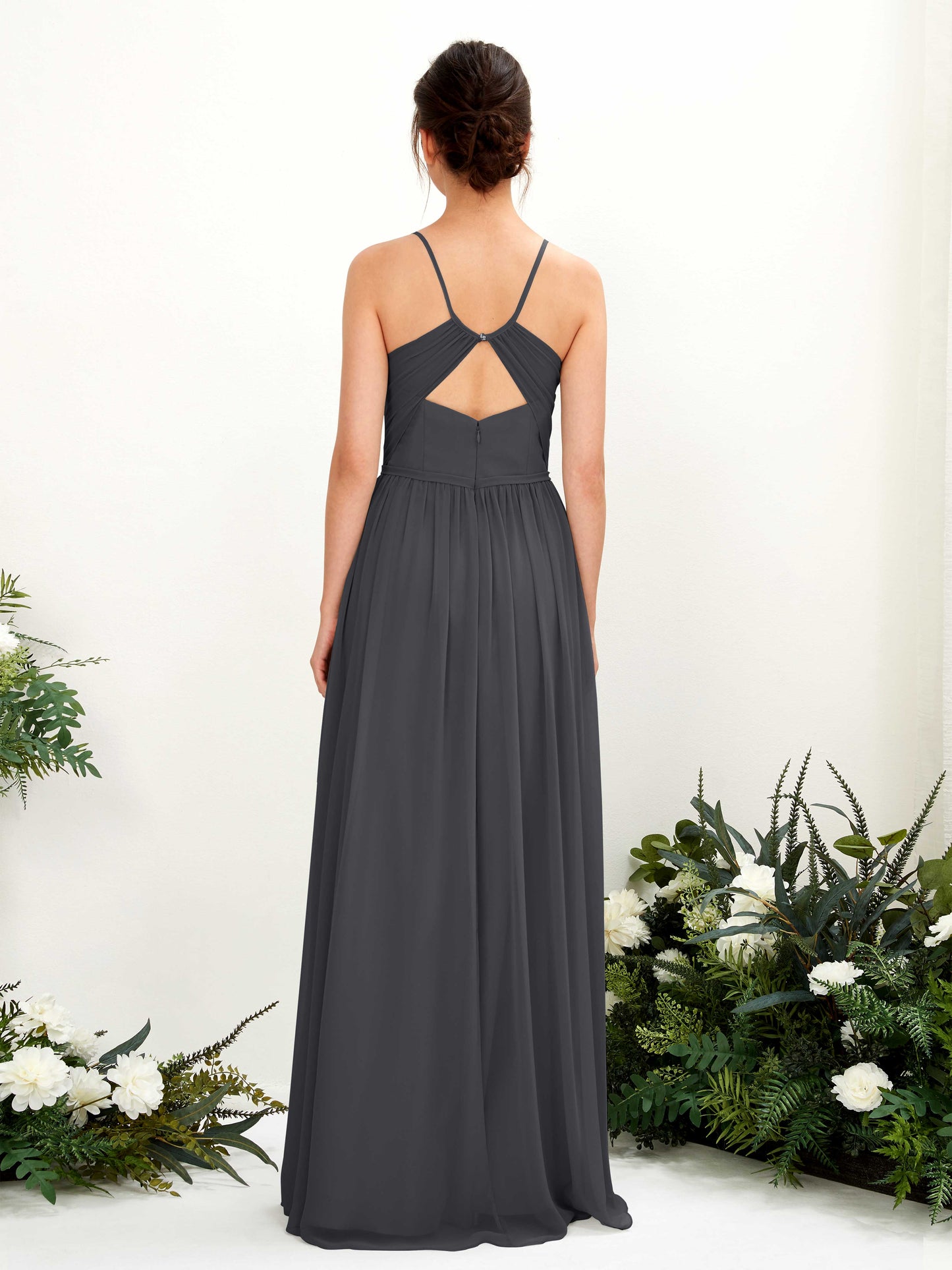 Angela Pewter Sleeveless Maxi Dress