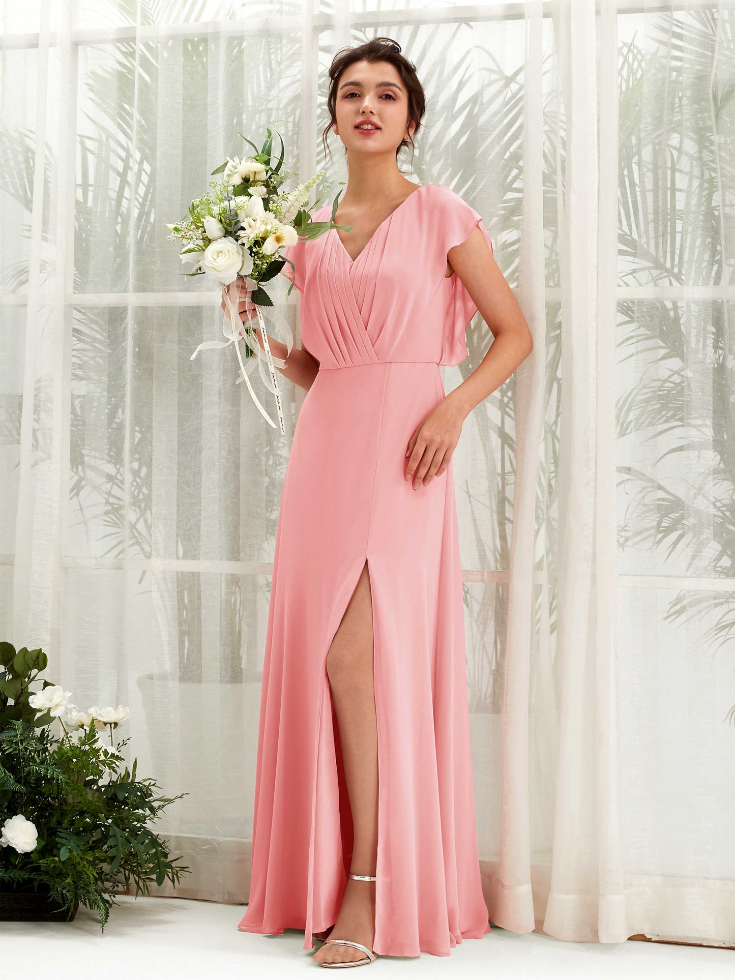 Annie Ballet Pink Maxi Dress