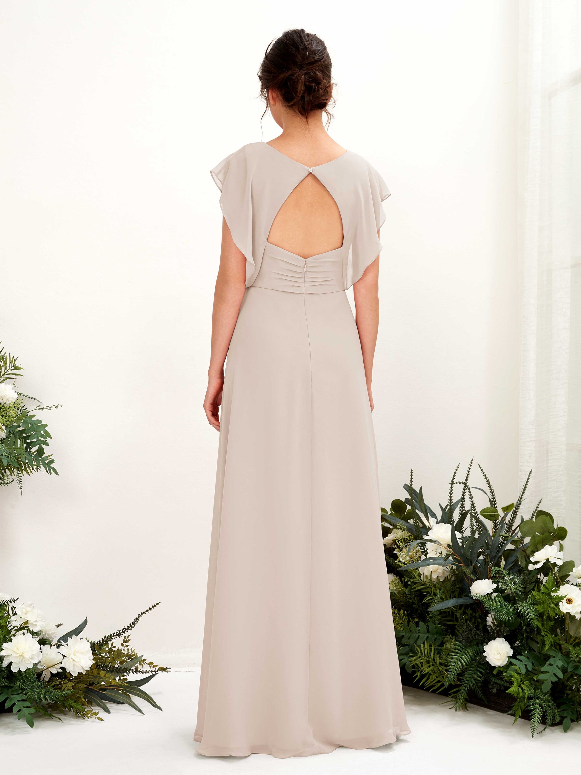 Annie Champagne Maxi Dress