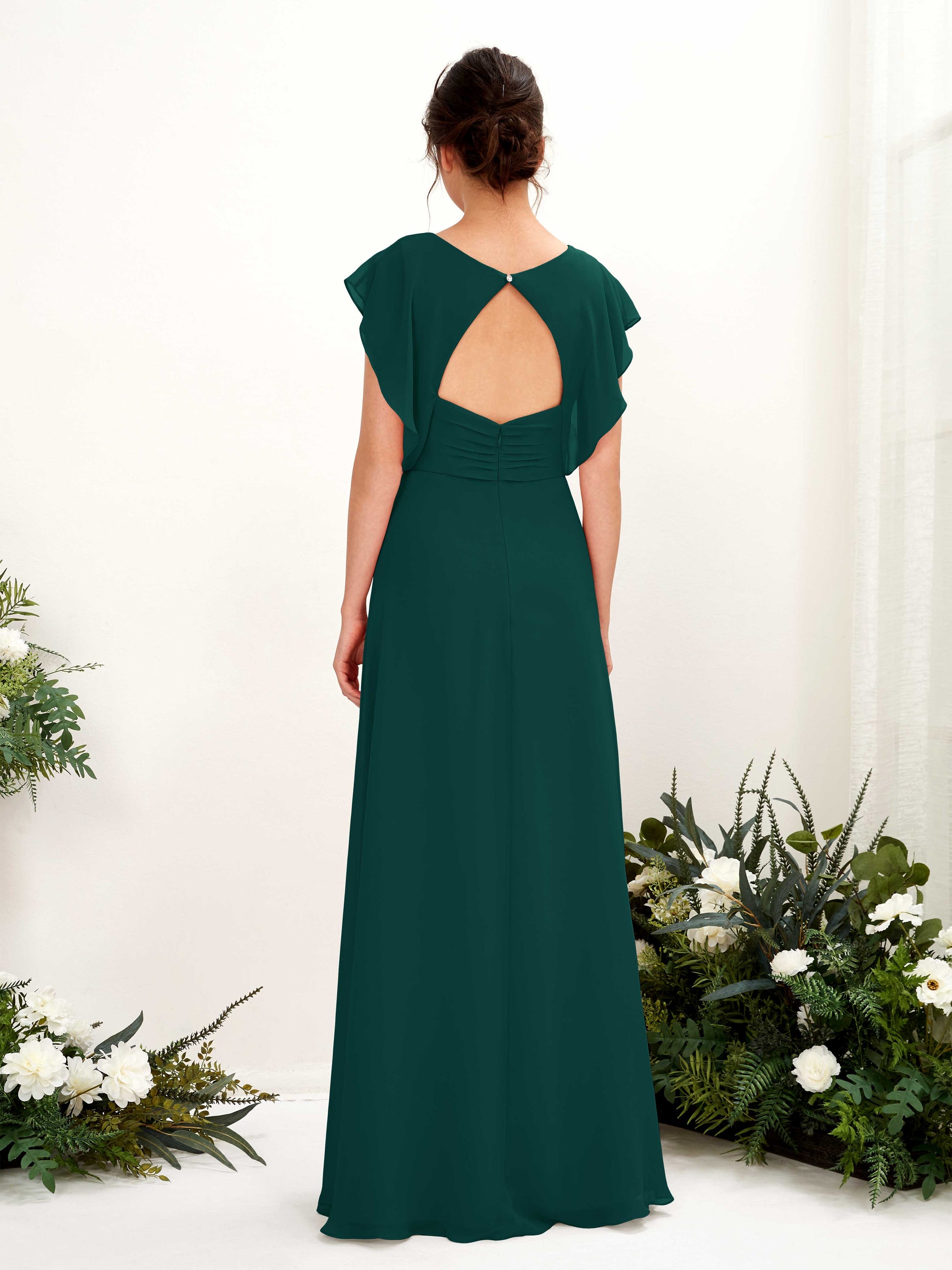 Annie Dark Emerald Maxi Dress