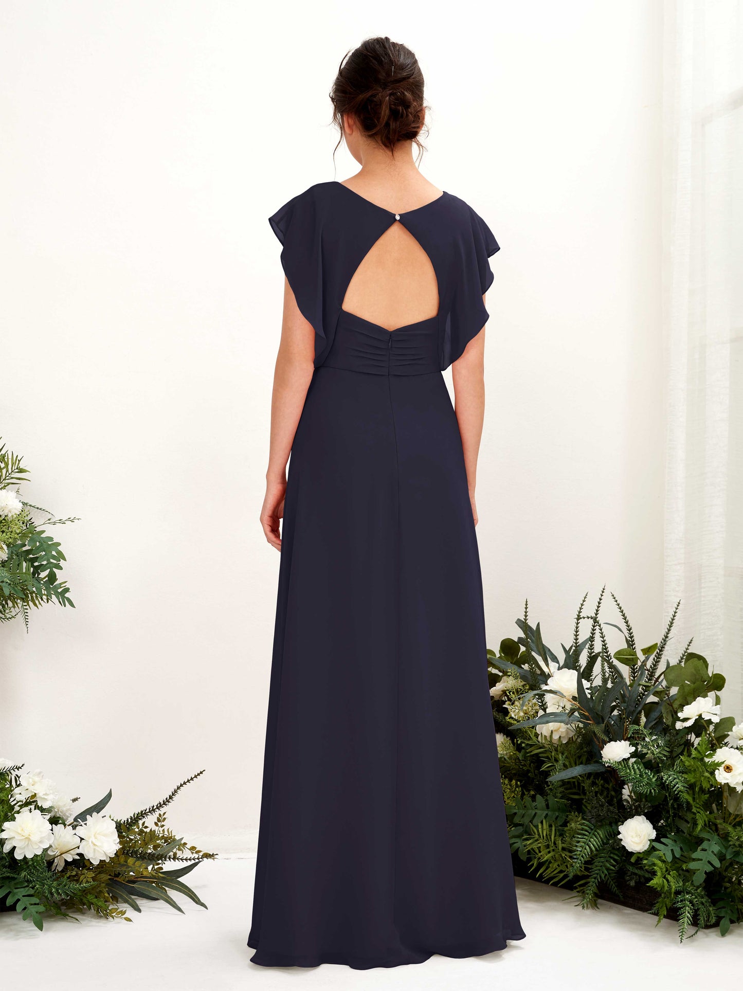 Annie Dark Navy Maxi Dress