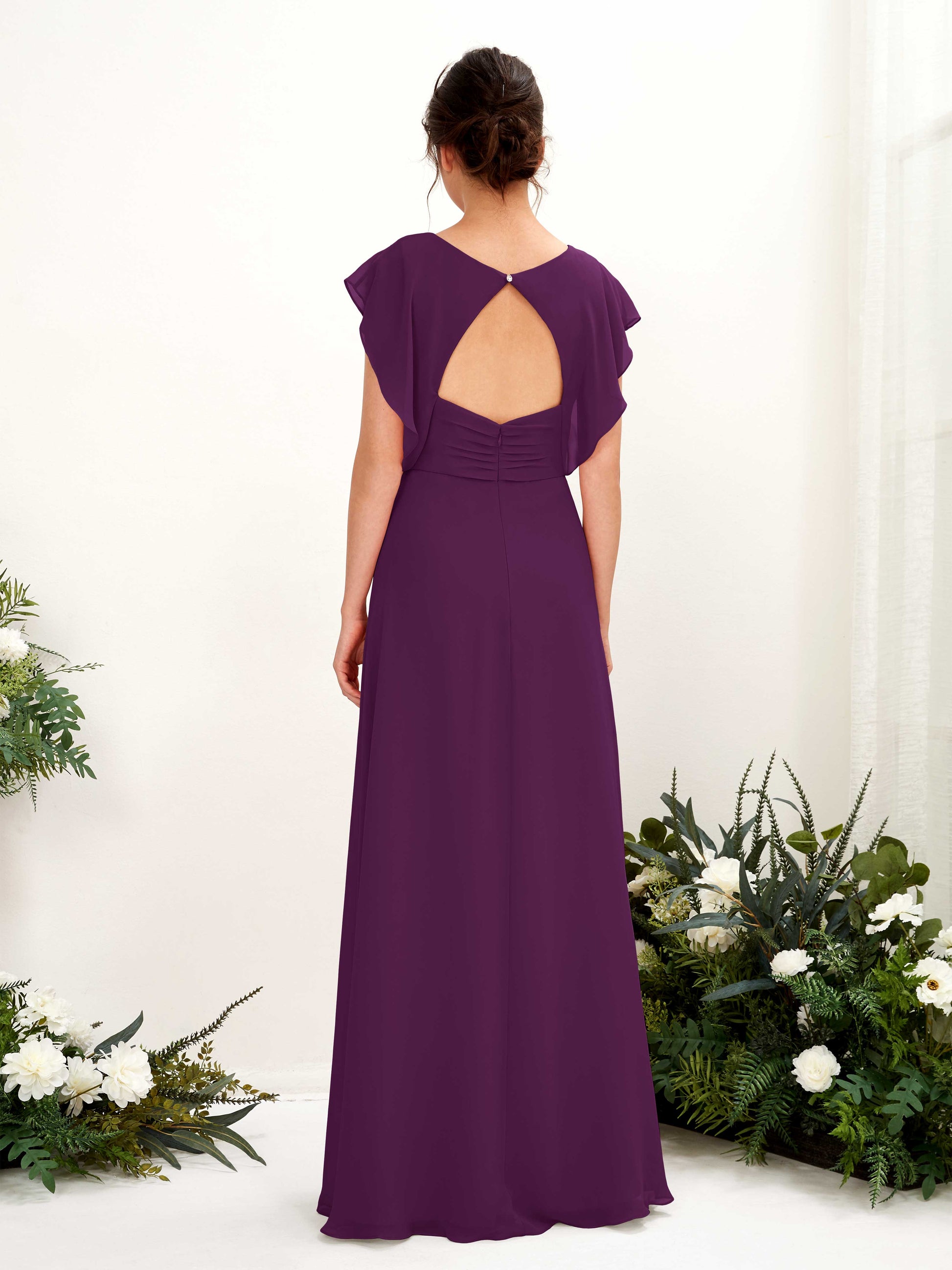 Annie Grape Maxi Dress