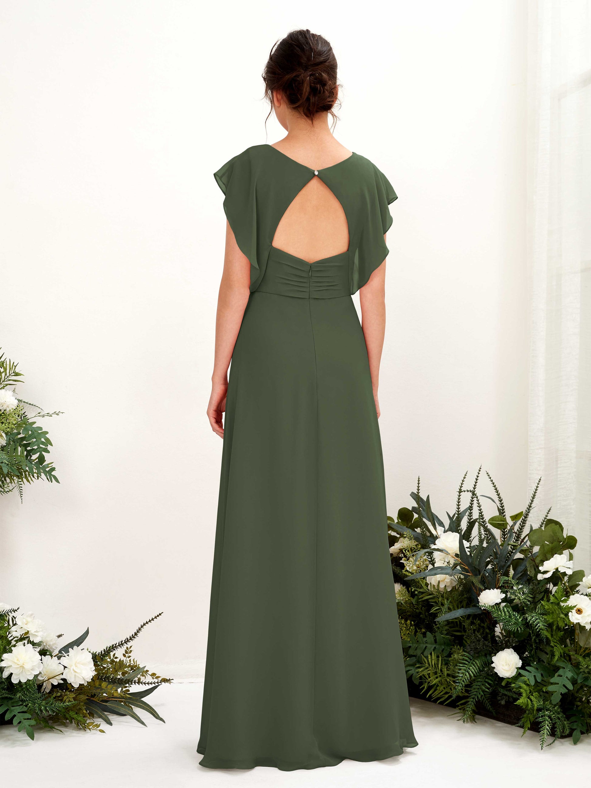 Annie Martini Olive Maxi Dress