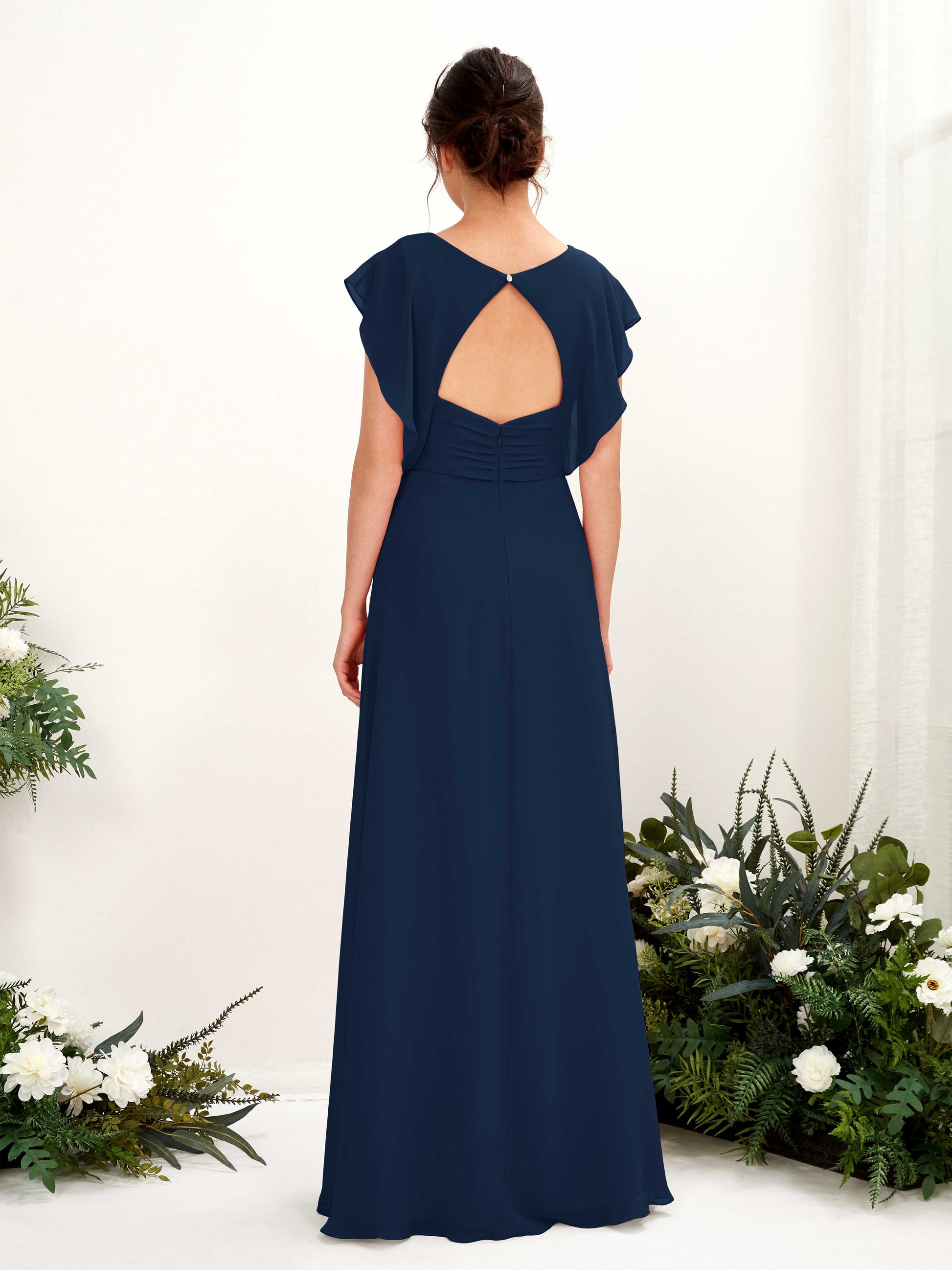 Annie Navy Maxi Dress