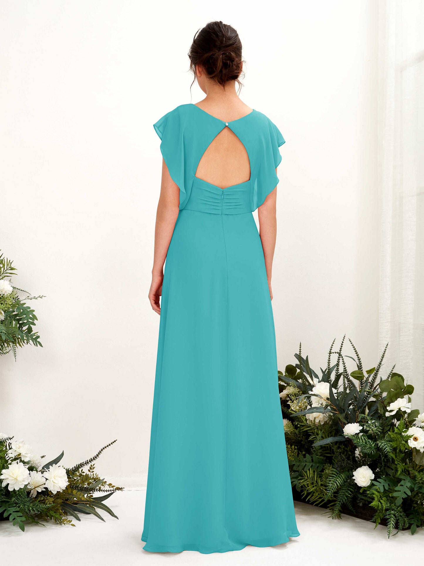 Annie Turquoise Maxi Dress