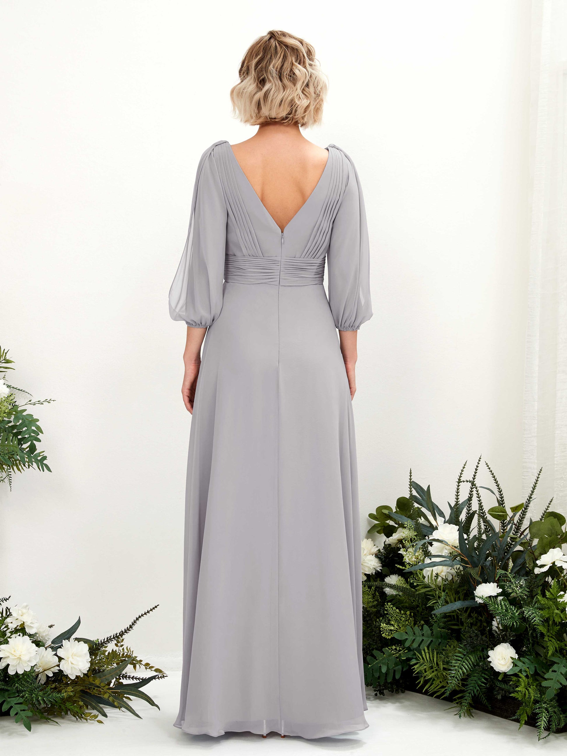 Antonia Dove Long Sleeve Maxi Dress