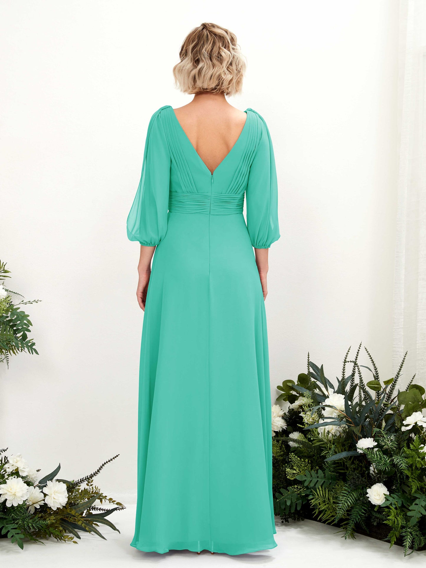 Antonia Tiffany Long Sleeve Maxi Dress