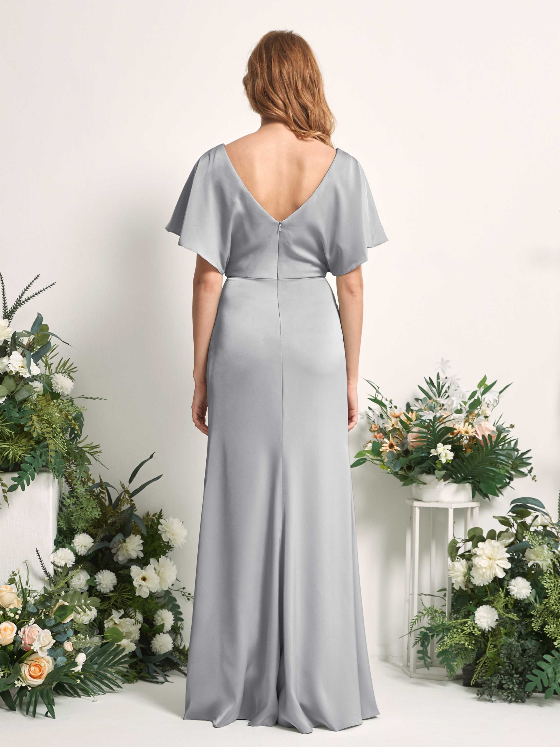 Bailey Dove Satin Maxi Dress