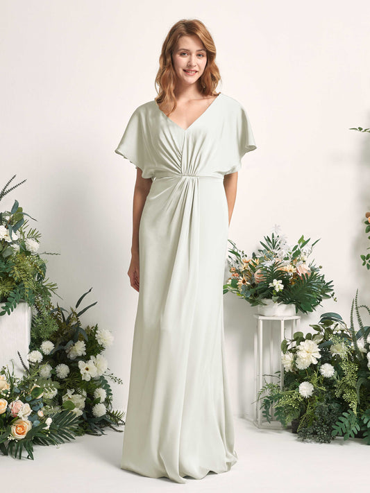 Bailey Ivory Satin Maxi Dress