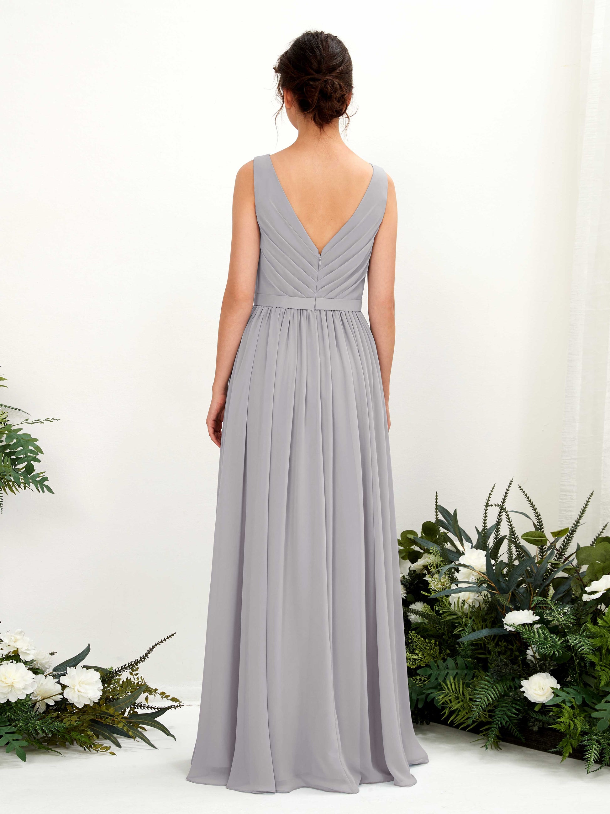 Barbara Dove Sleeveless Maxi Dress