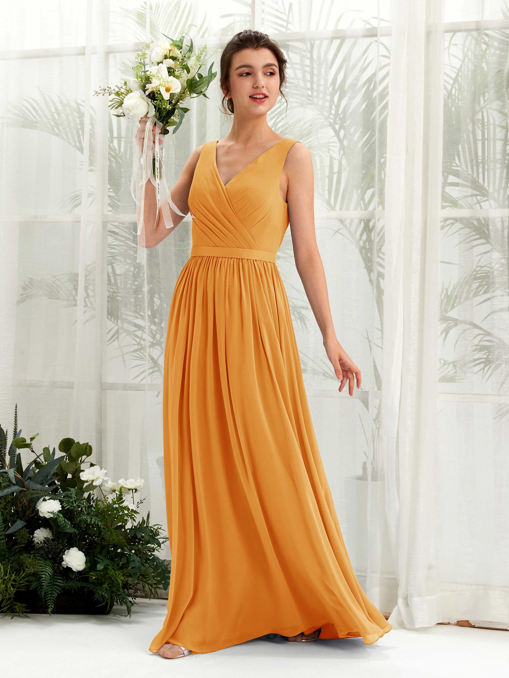 Barbara Mango Sleeveless Maxi Dress