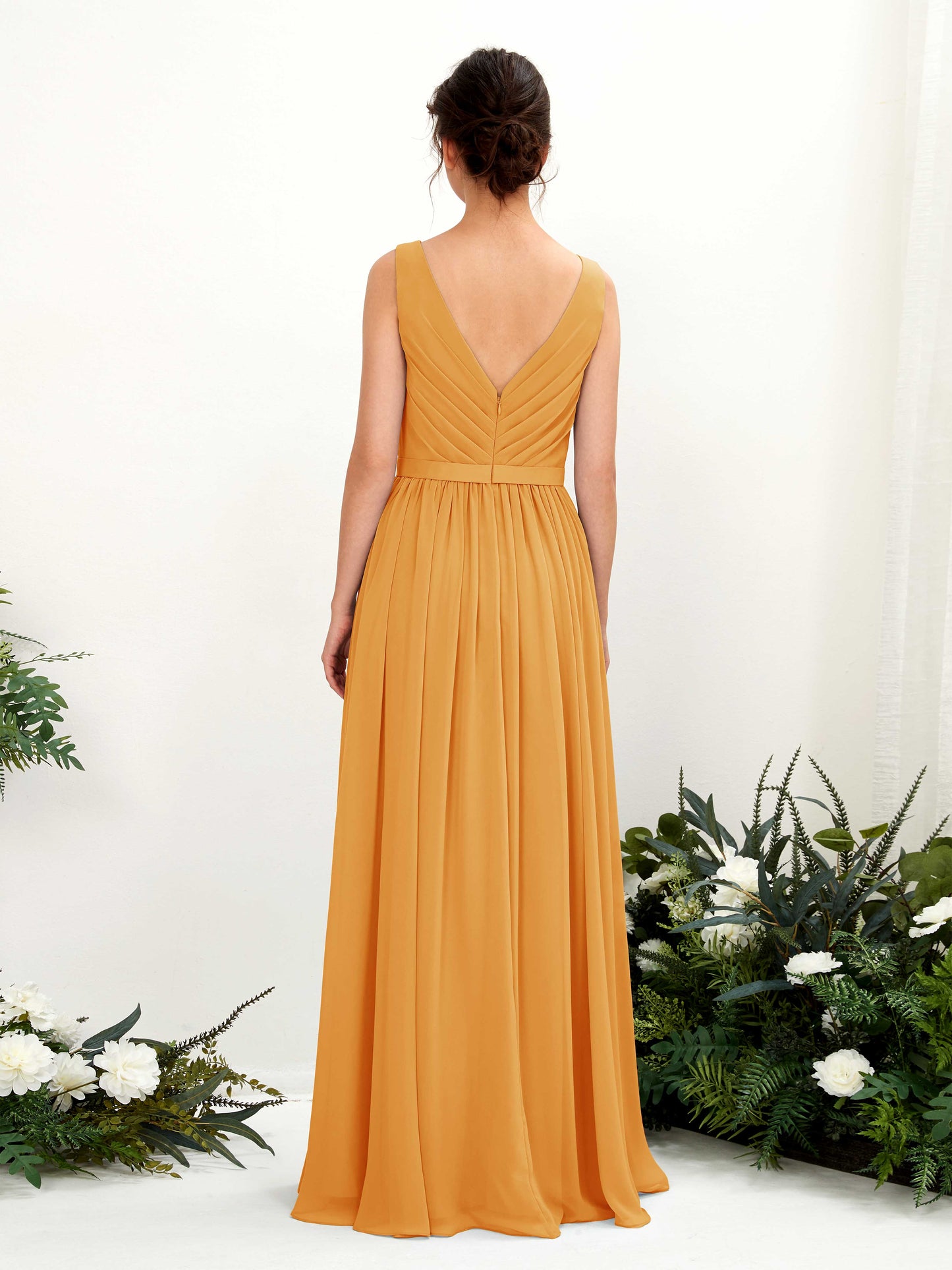 Barbara Mango Sleeveless Maxi Dress