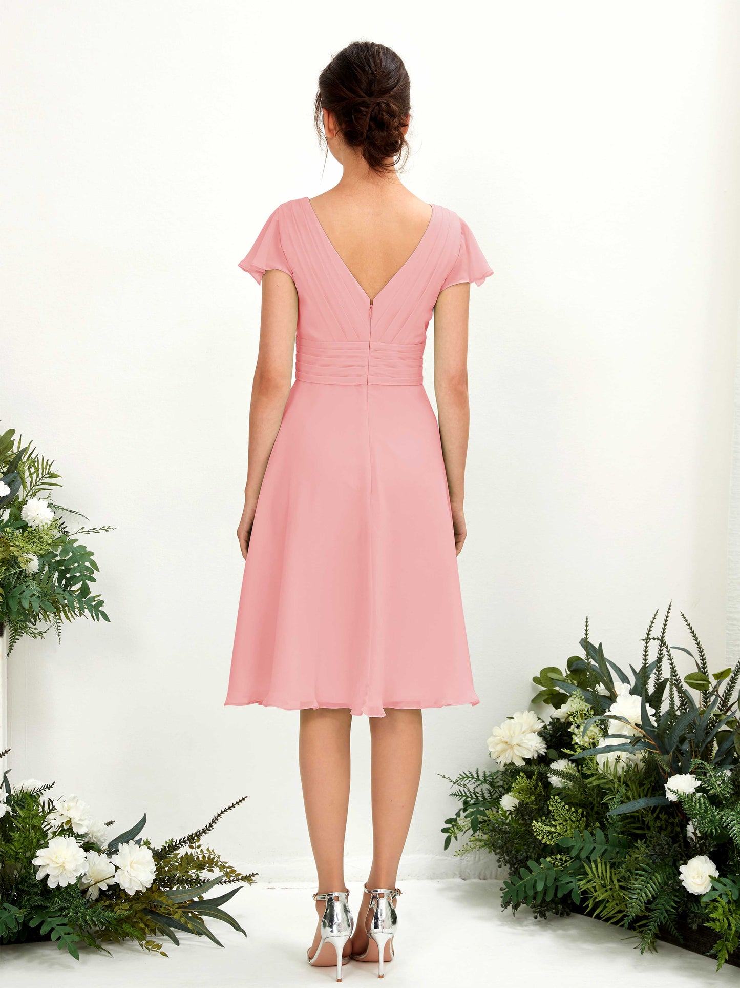 Betty Ballet Pink Midi Dress