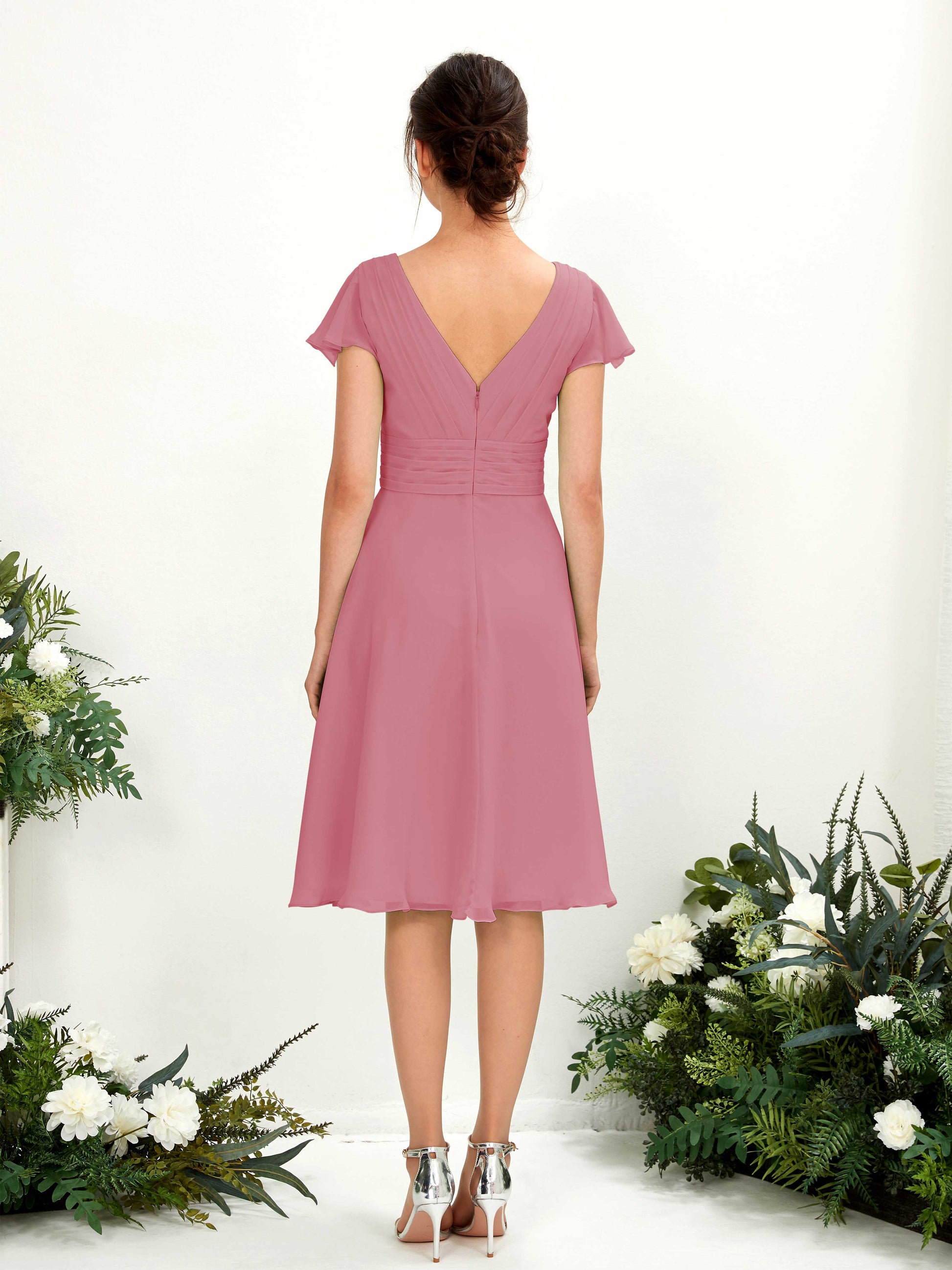 Betty Desert Rose Midi Dress