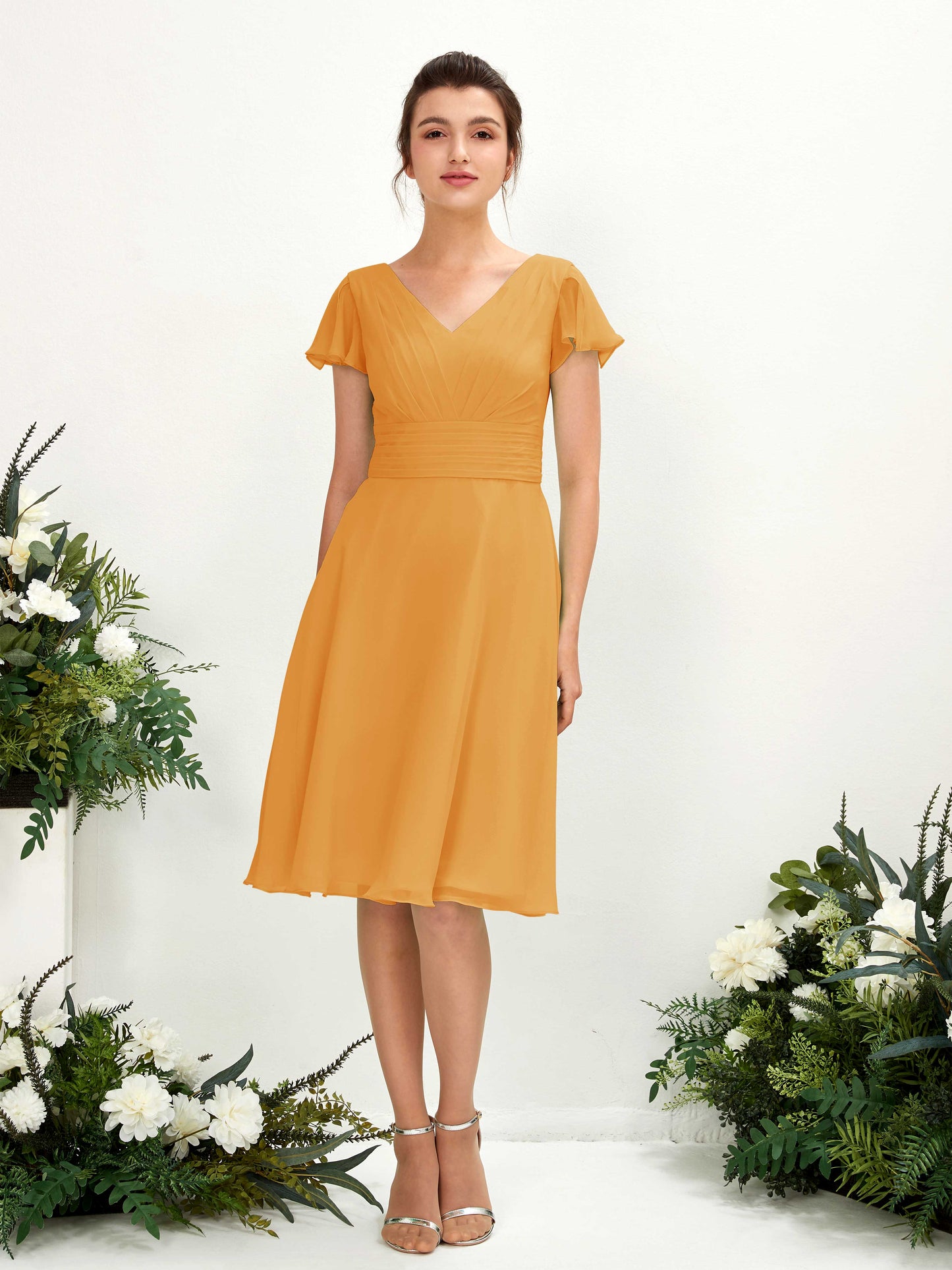 Betty Mango Midi Dress