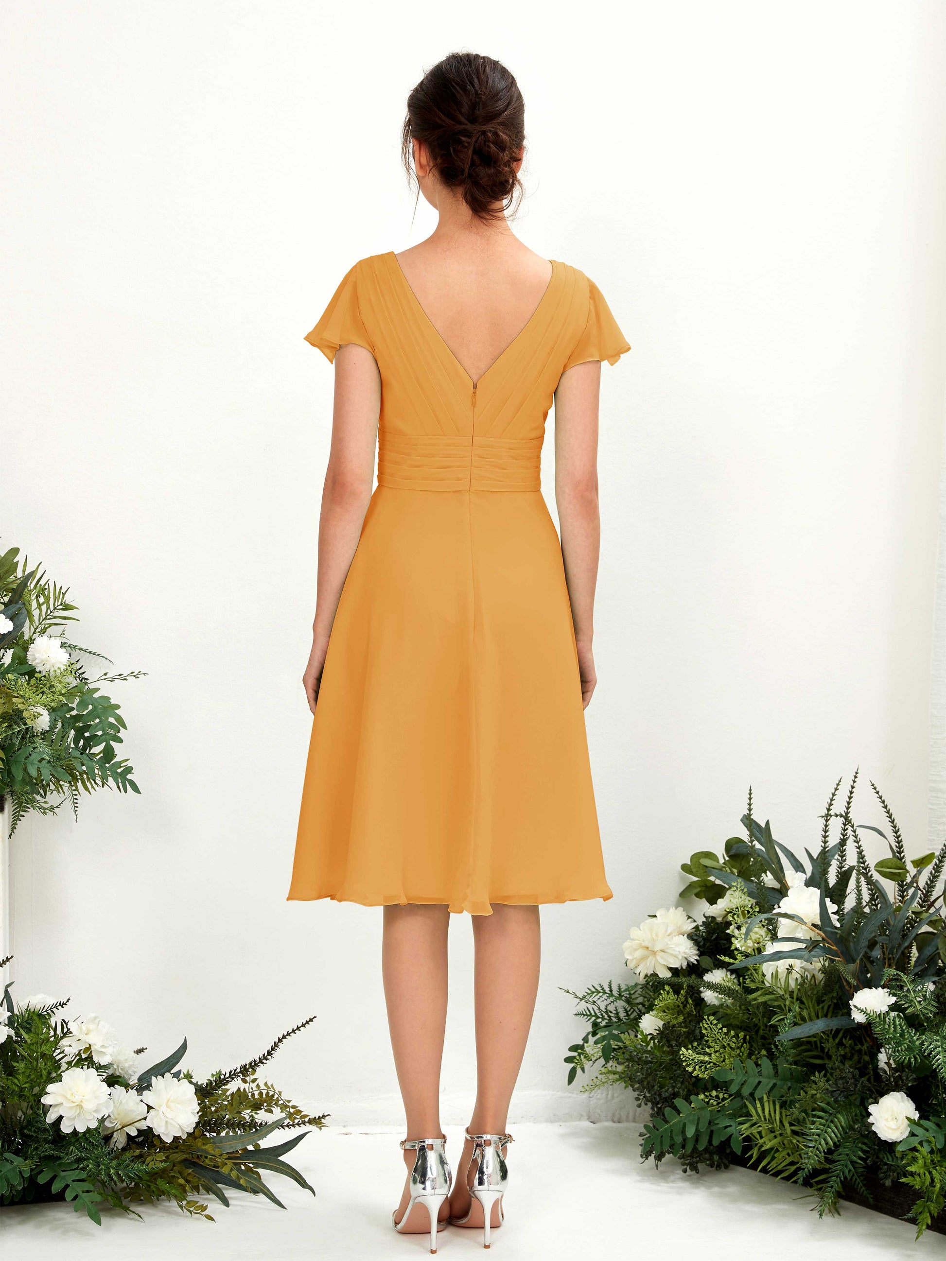 Betty Mango Midi Dress