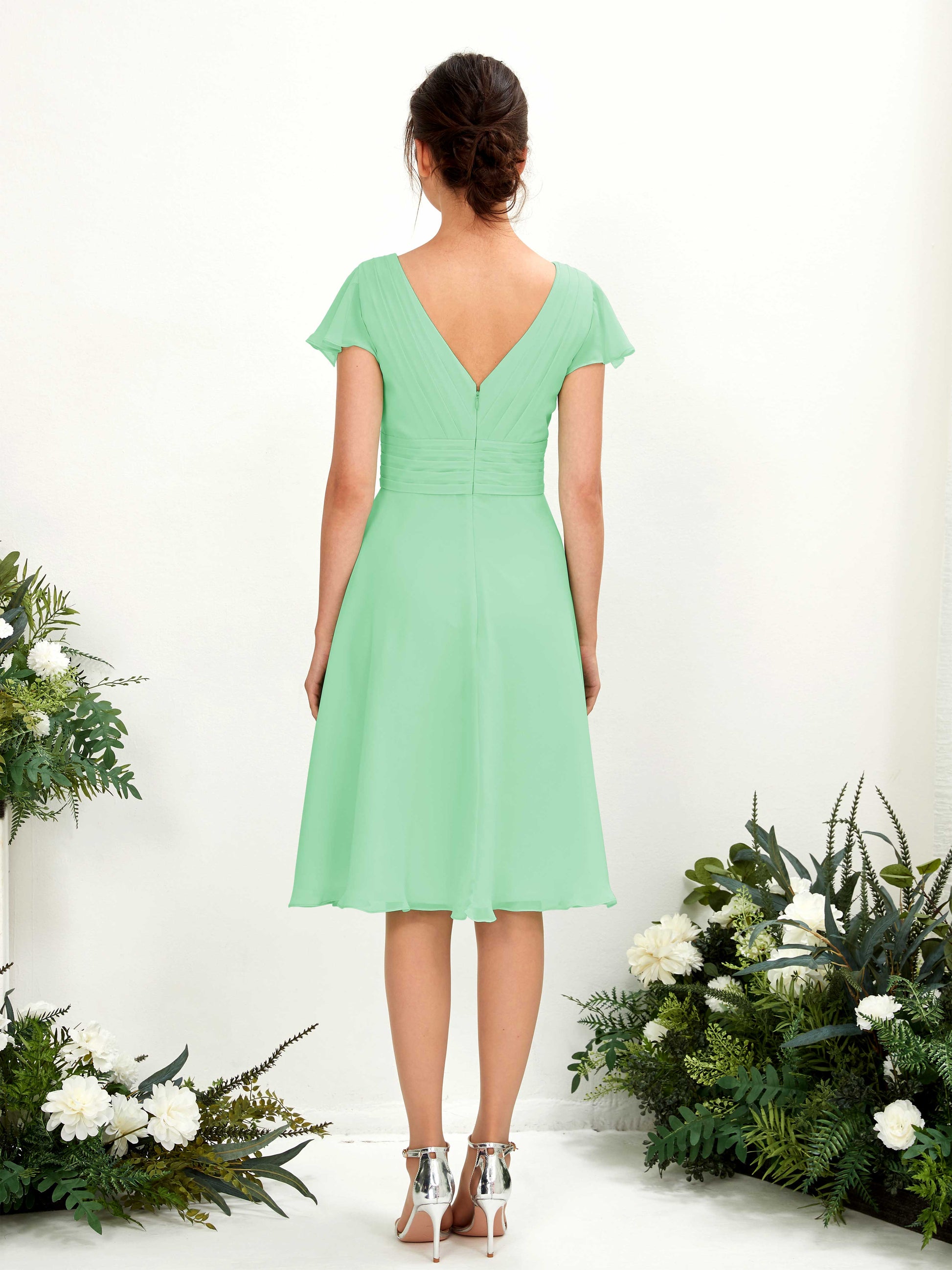 Betty Mint Green Midi Dress