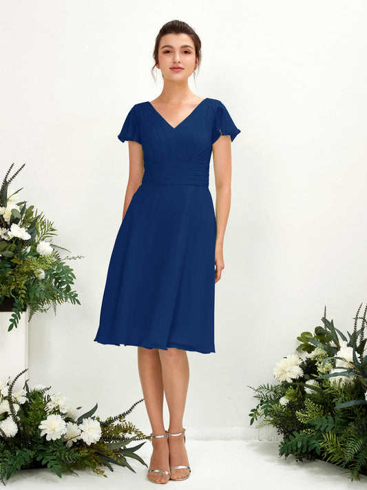 Betty Royal Blue Midi Dress