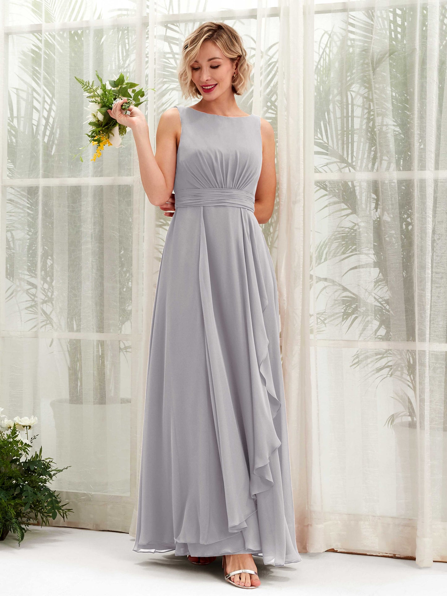 Brianna Dove Sleeveless Maxi Dress