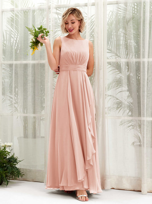 Brianna Pearl Pink Sleeveless Maxi Dress