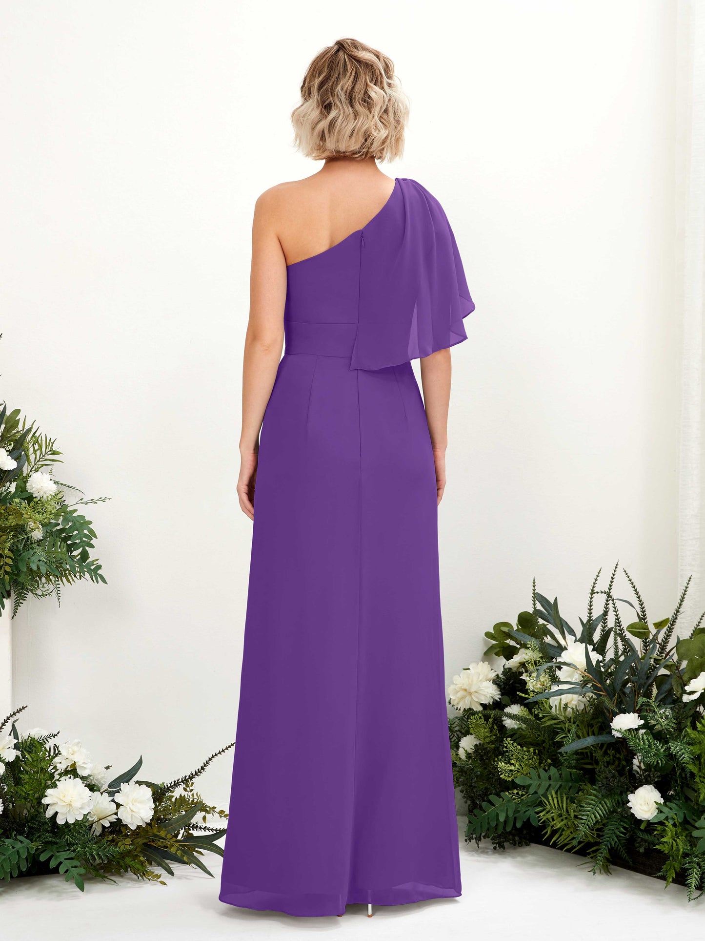 Brook Regency One Shoulder Maxi Dress