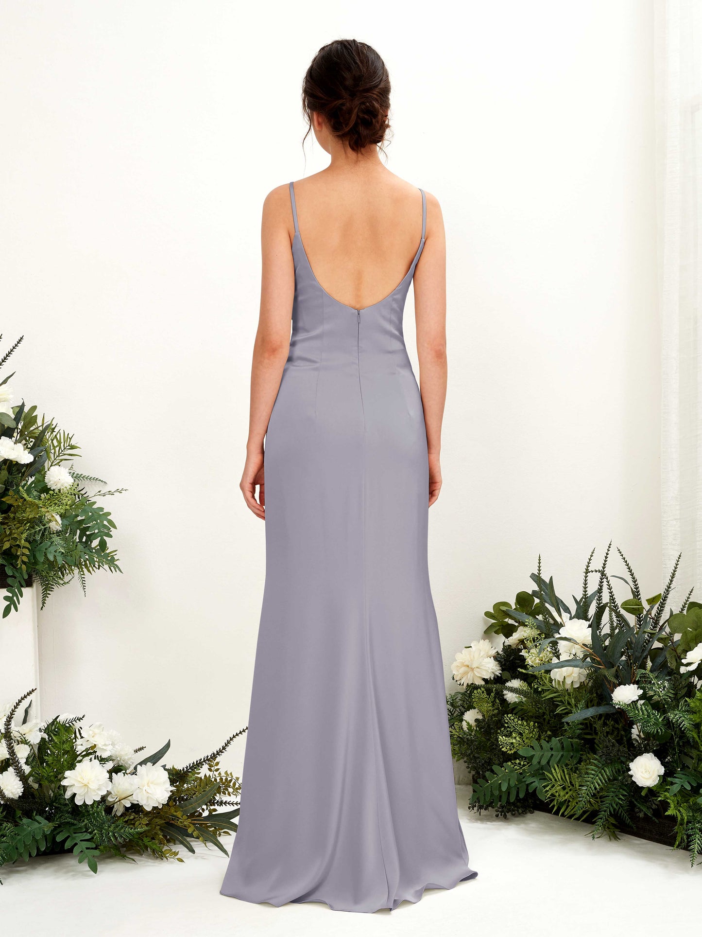 Candice Purple Haze Satin Sleeveless Maxi Dress