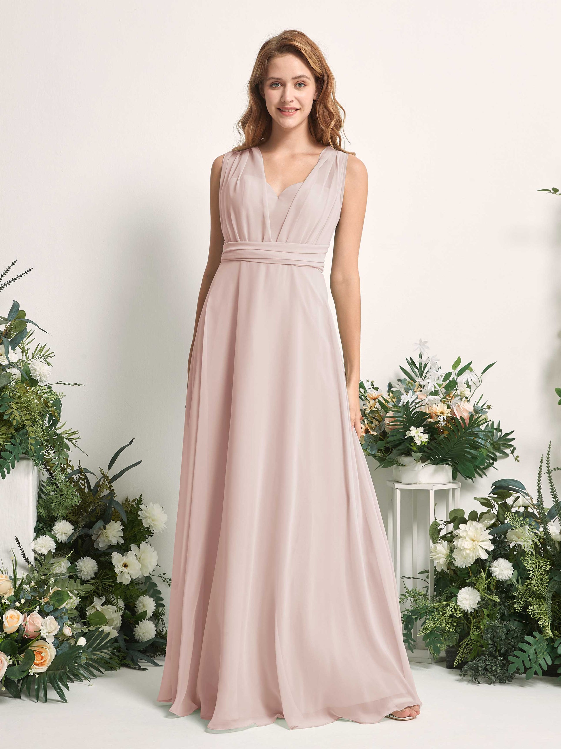 Carolyn Biscotti Halter Maxi Dress