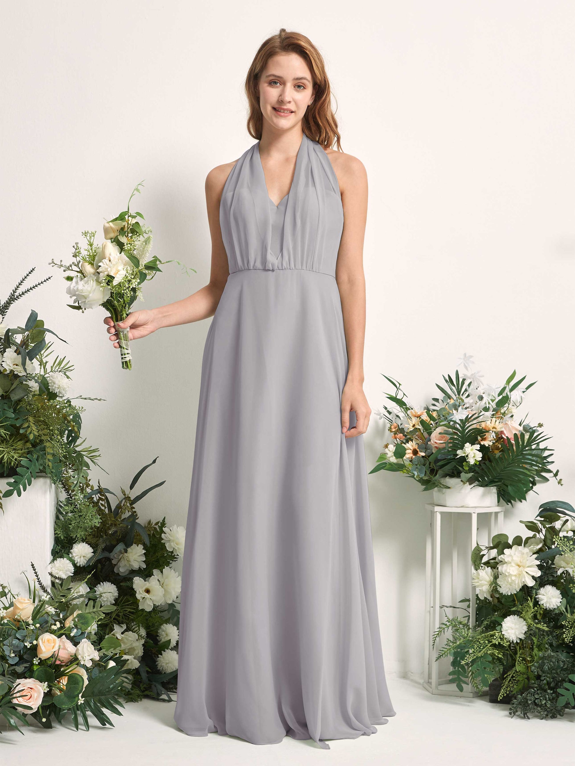 Carolyn Dove Halter Maxi Dress