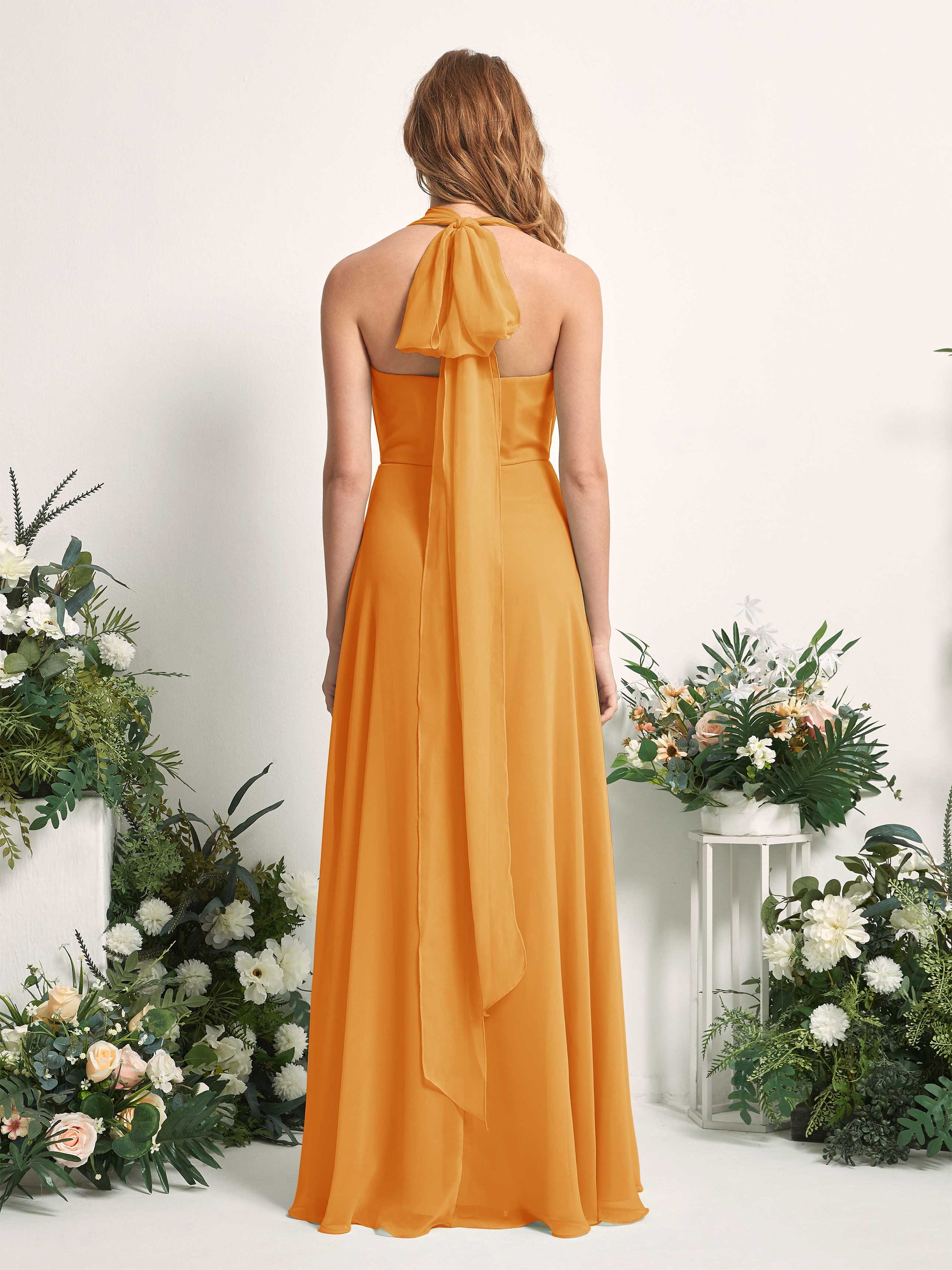 Carolyn Mango Halter Maxi Dress