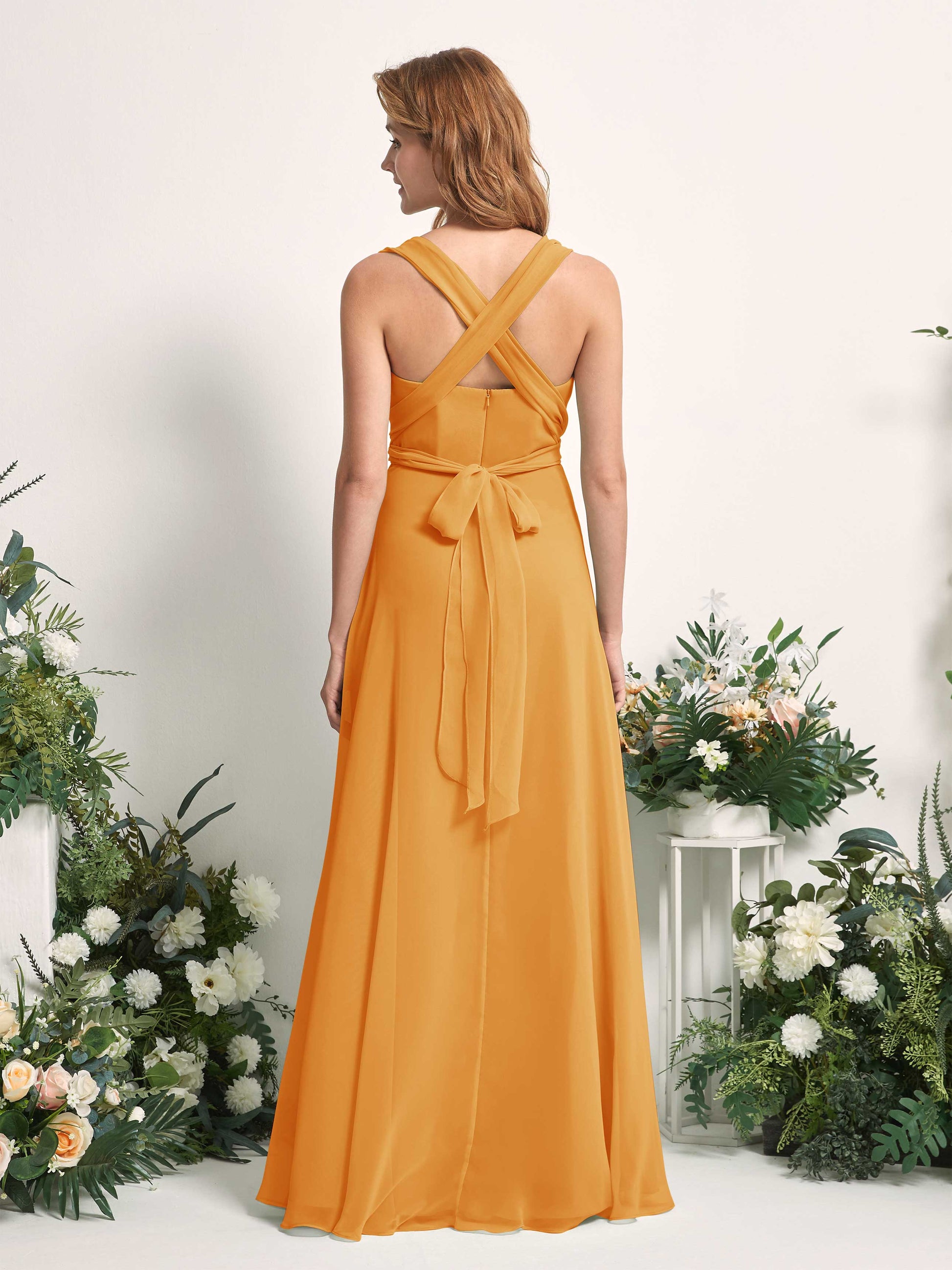 Carolyn Mango Halter Maxi Dress