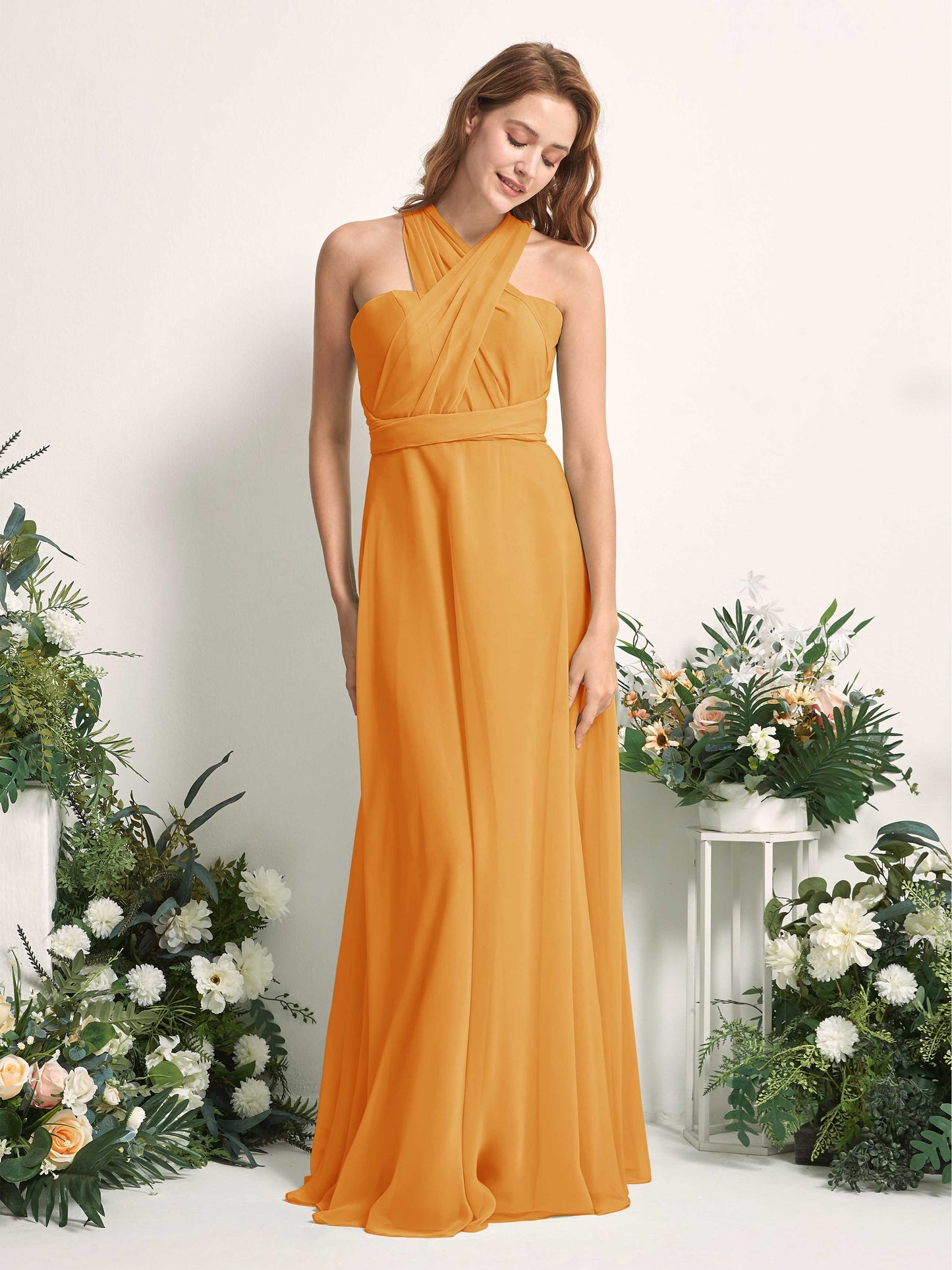 Carolyn Mango Halter Maxi Dress