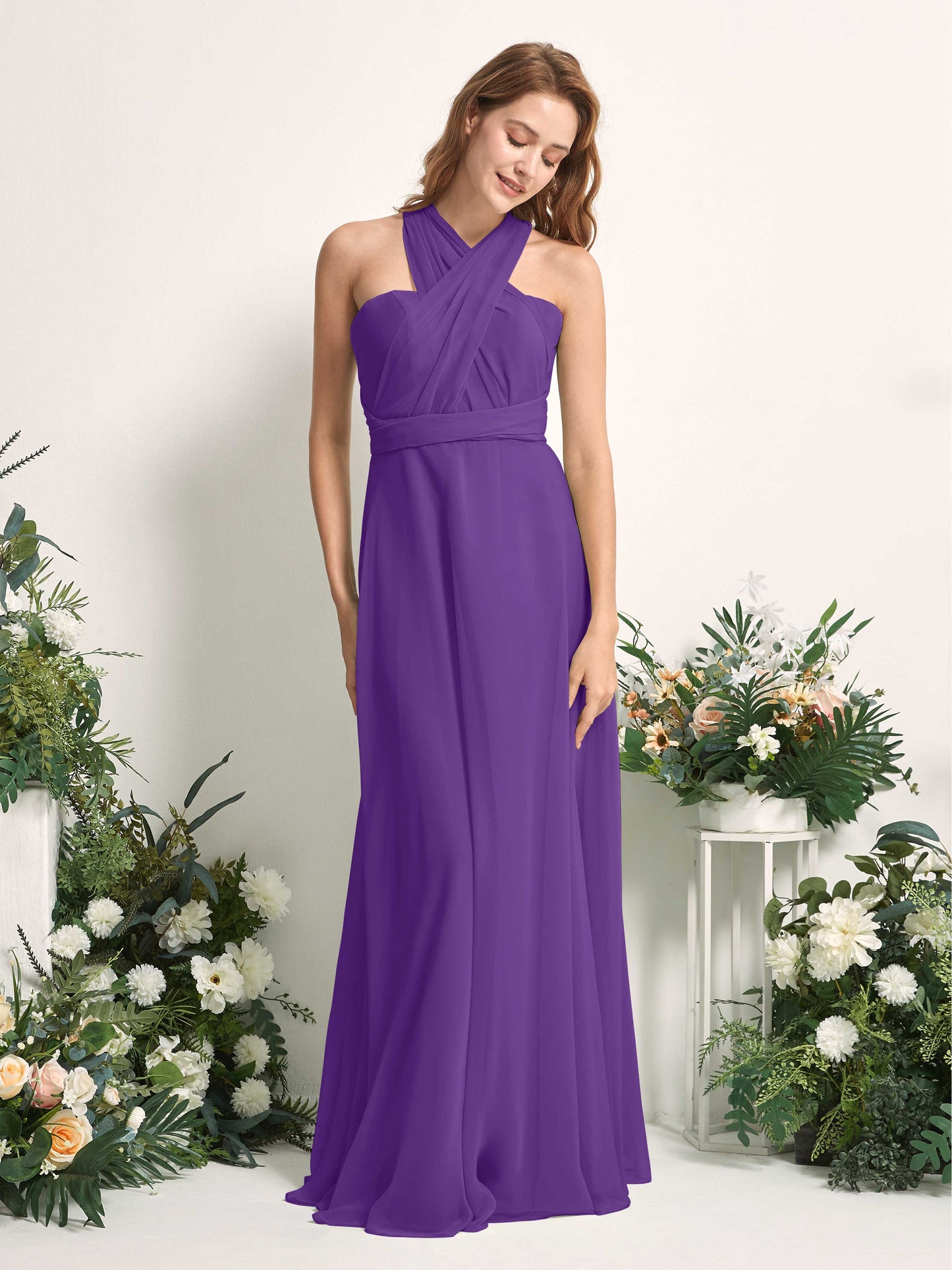 Carolyn Regency Halter Maxi Dress