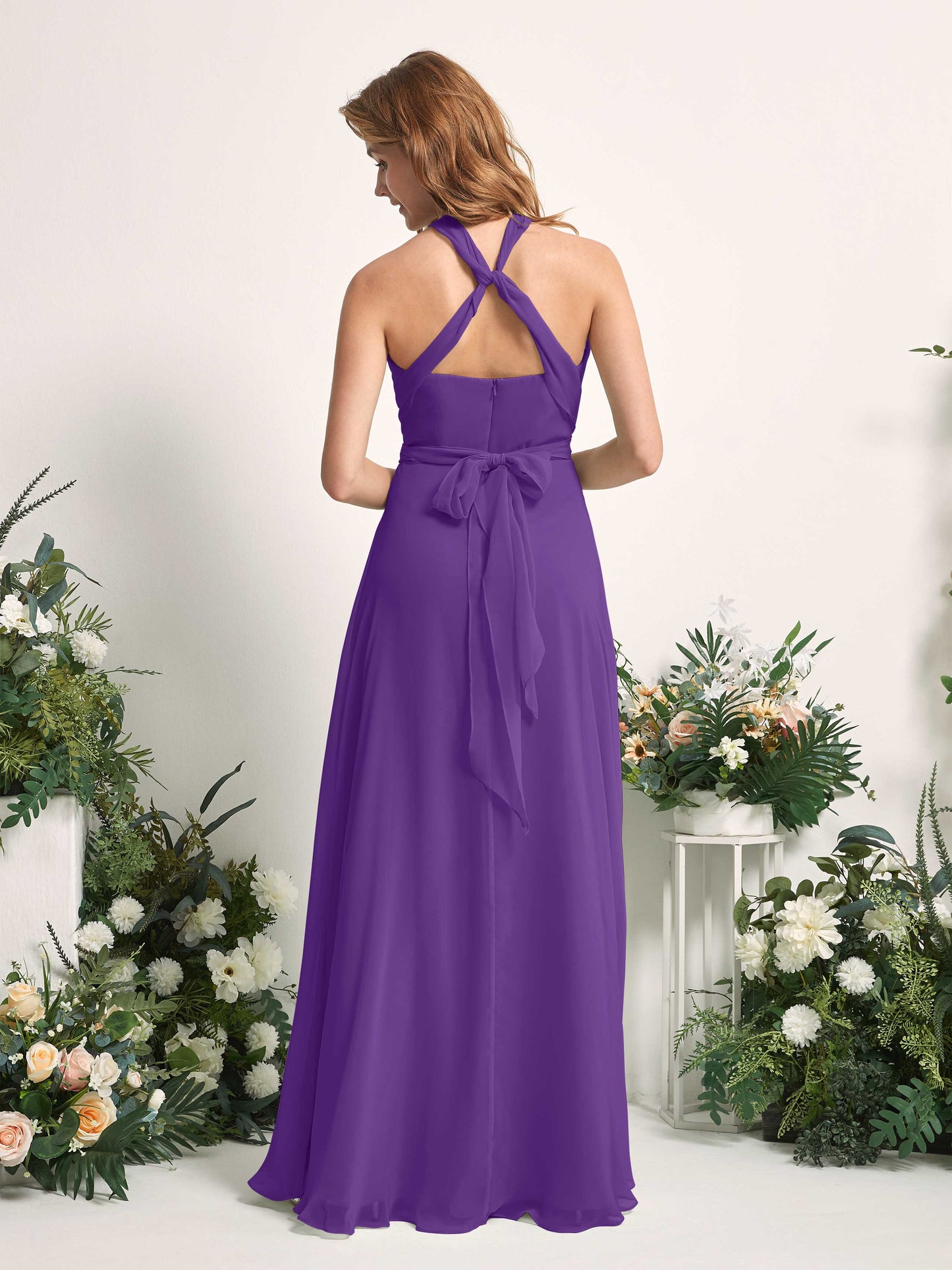 Carolyn Regency Halter Maxi Dress