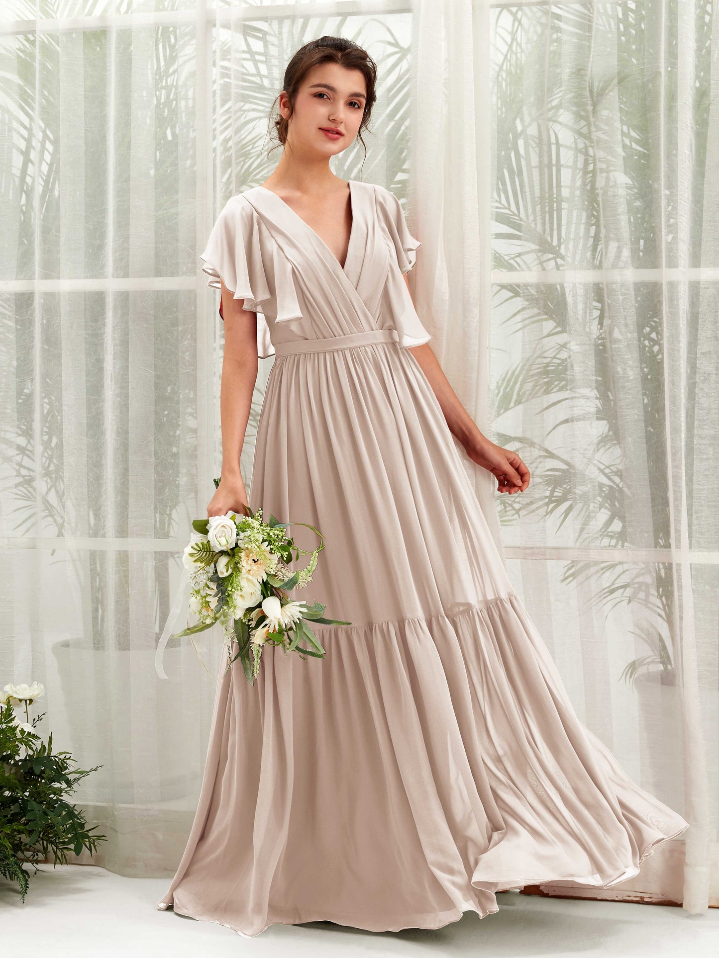 Chaya Champagne Maxi Dress