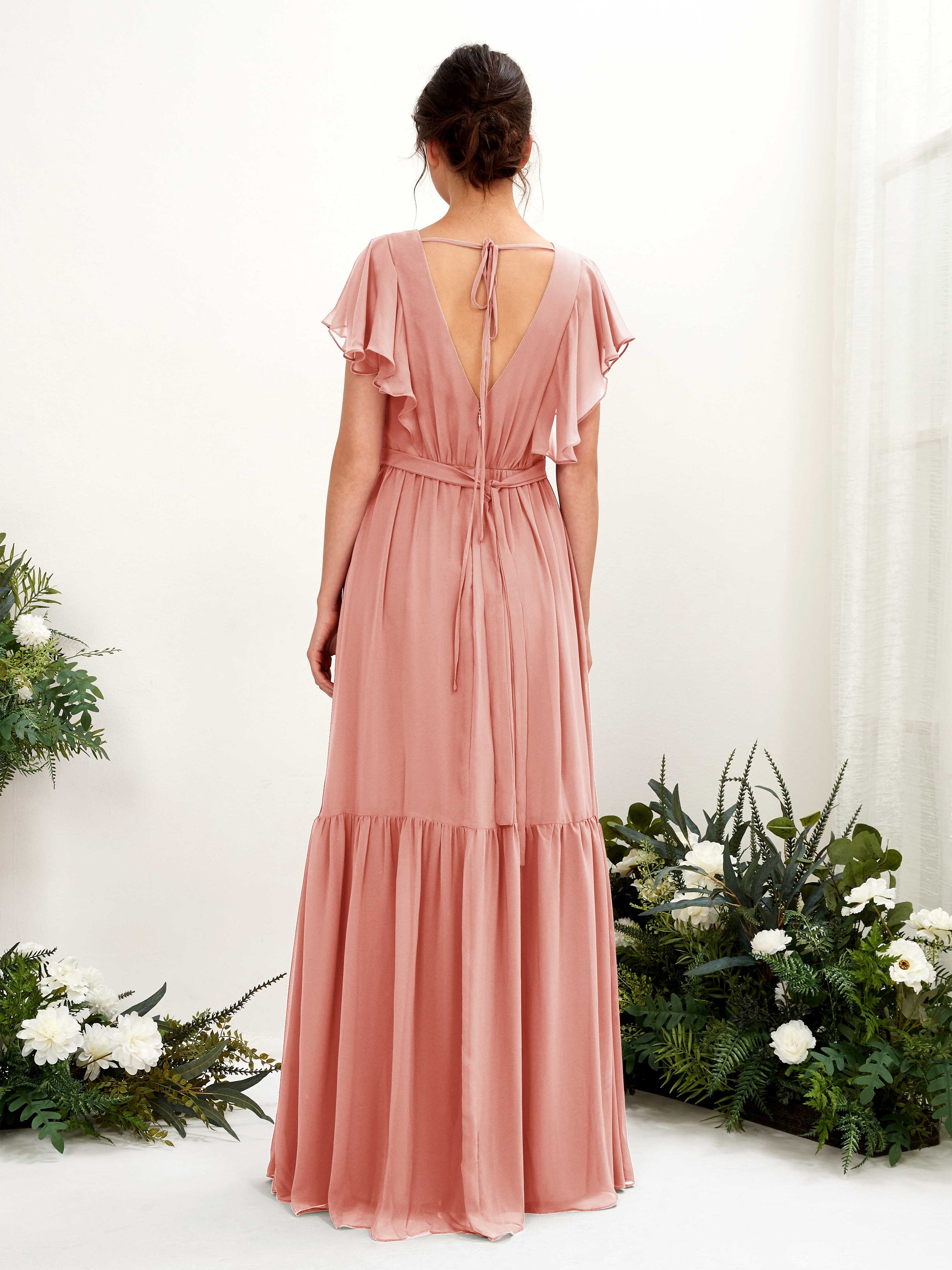 Chaya Champagne Rose Maxi Dress