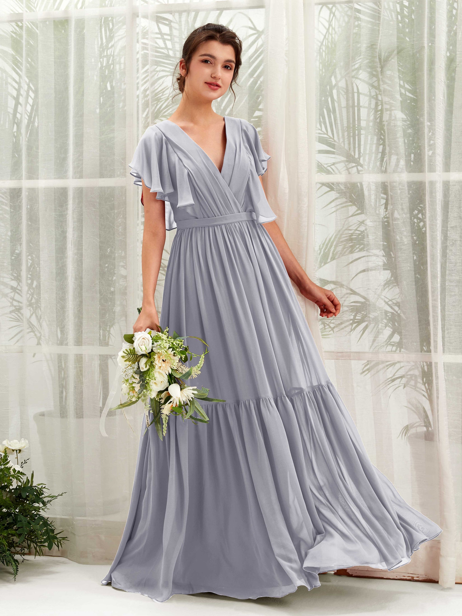 Chaya Dusty Lavender Maxi Dress