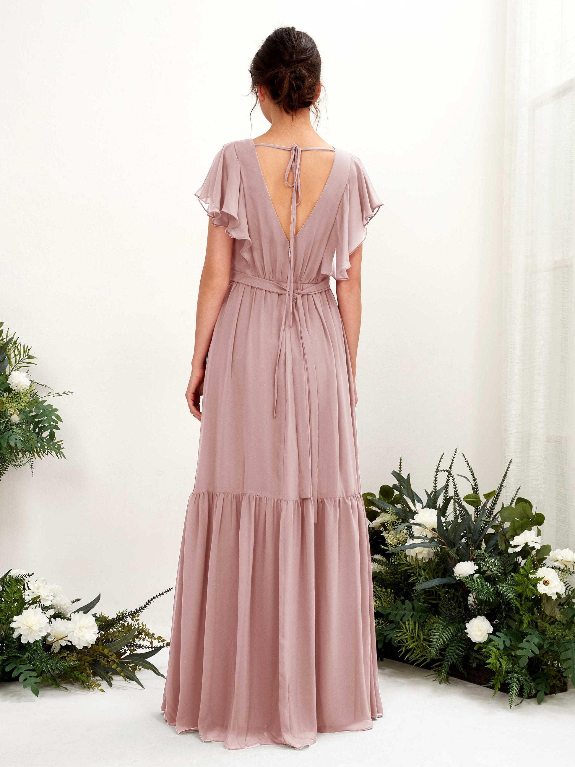 Chaya Dusty Rose Maxi Dress