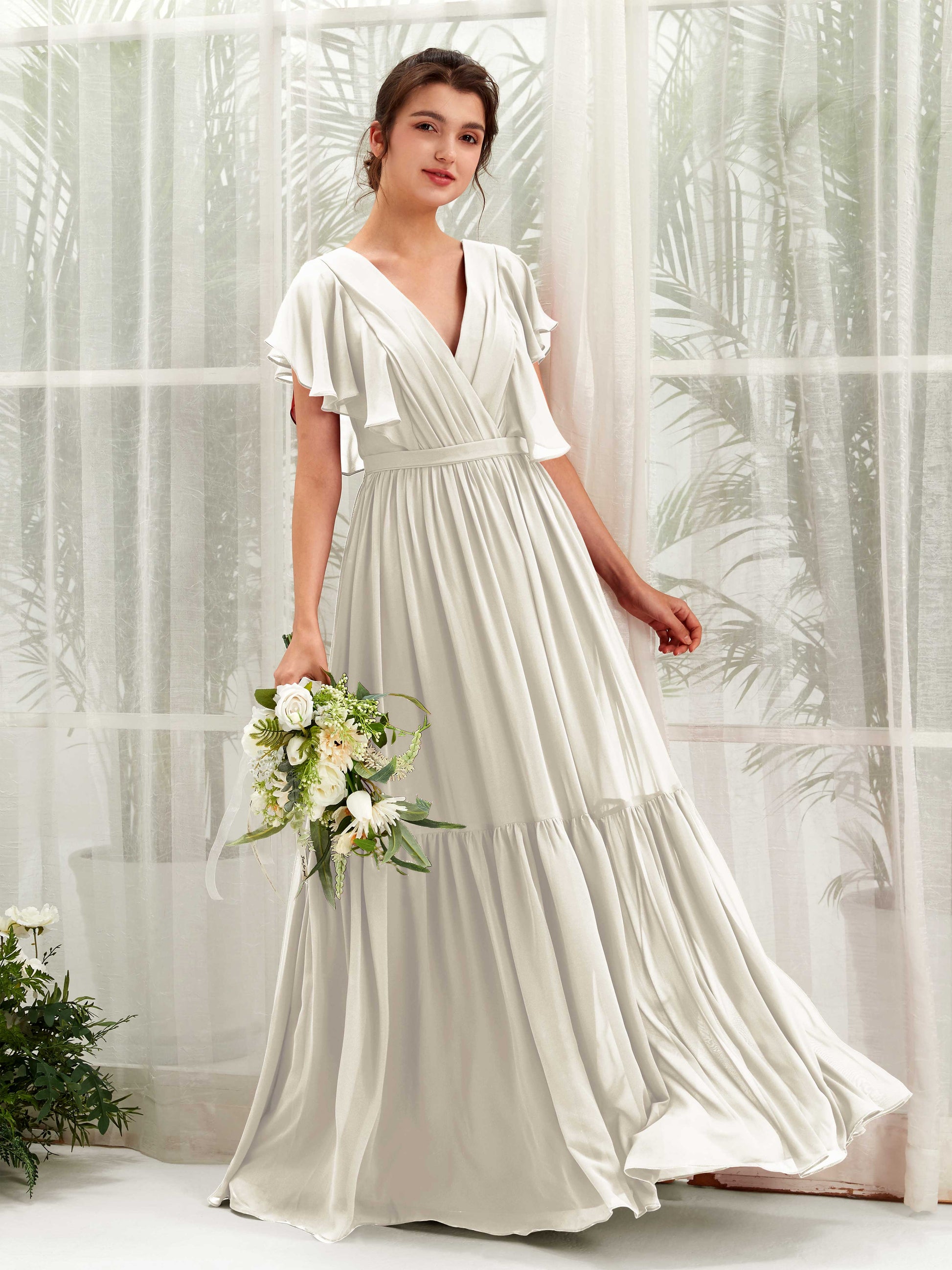 Chaya Ivory Maxi Dress